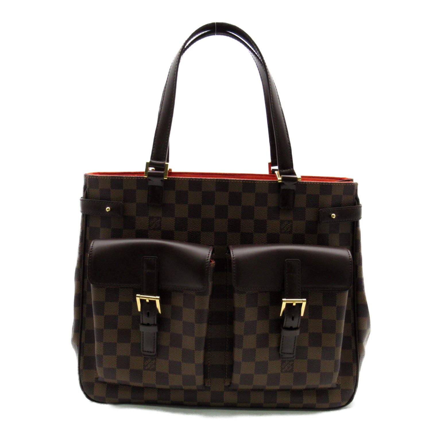 Louis Vuitton Louis Vuitton Uzes Tote Bag Handbag Coated Canvas Damier Black Size ONE SIZE - 1 Thumbnail