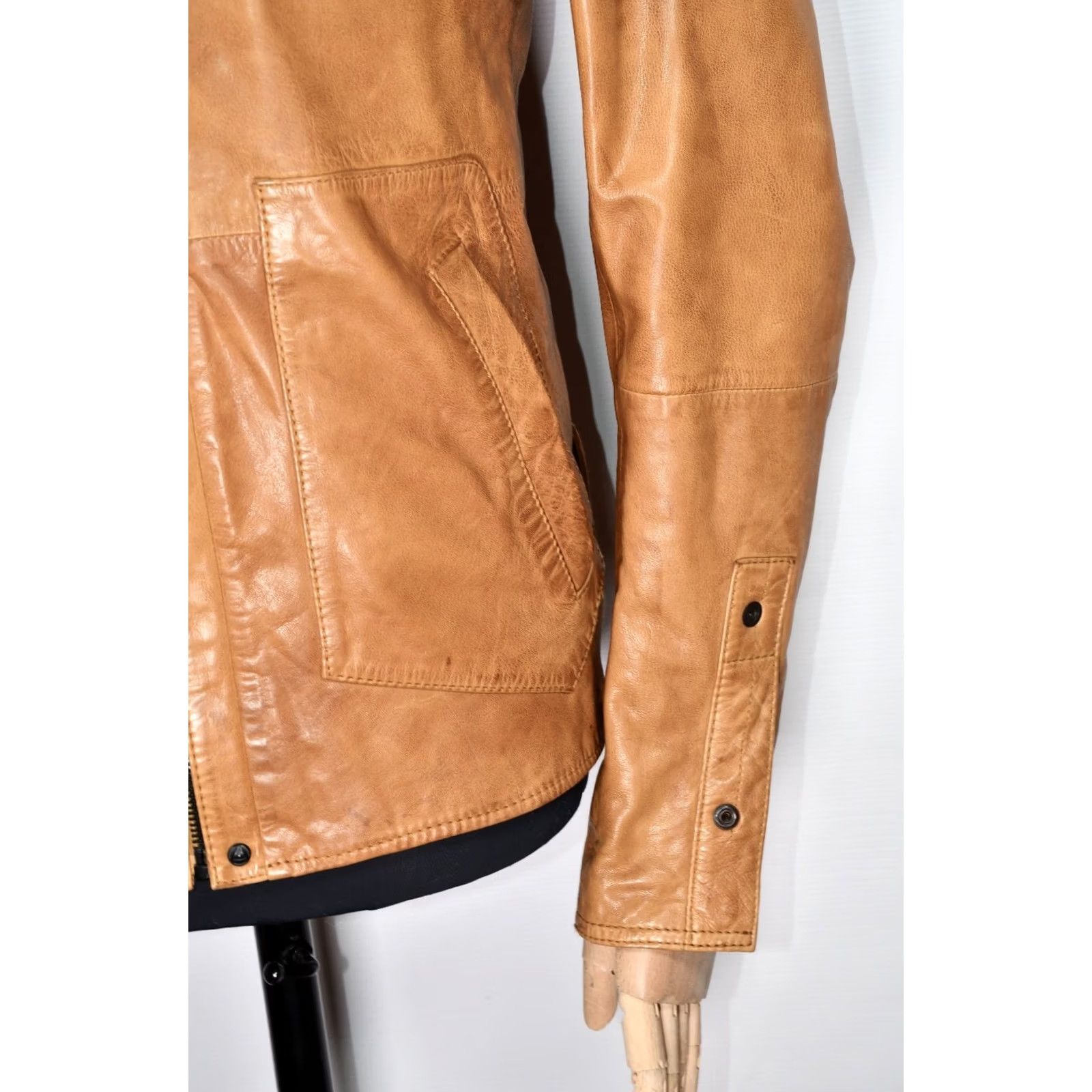 G-Star G-Star Brando Leather Jacket Mens M Brown Leather Jacket Size M Size US M / EU 48-50 / 2 - 5 Thumbnail