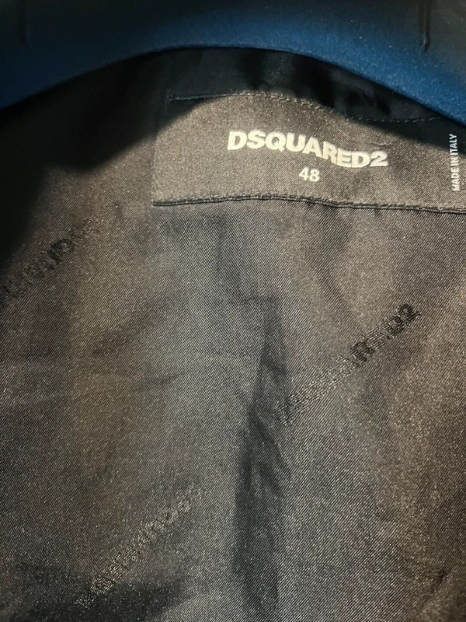 Dsquared2 Dsquared2 Black Multi-Pocket Bomber Jacket Size US M / EU 48-50 / 2 - 2 Thumbnail