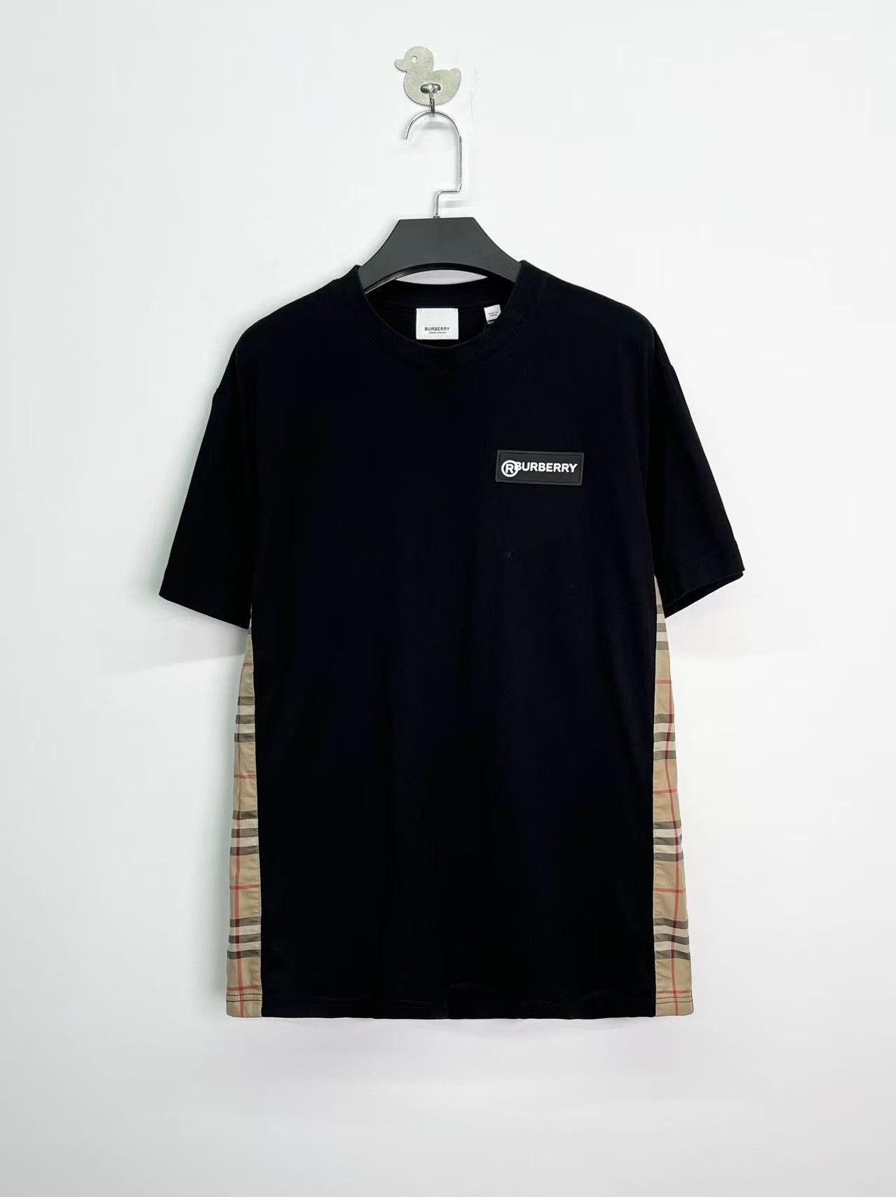 Burberry Burberry Logo Check Panel Short Sleeve Size US XS / EU 42 / 0 - 1 Thumbnail