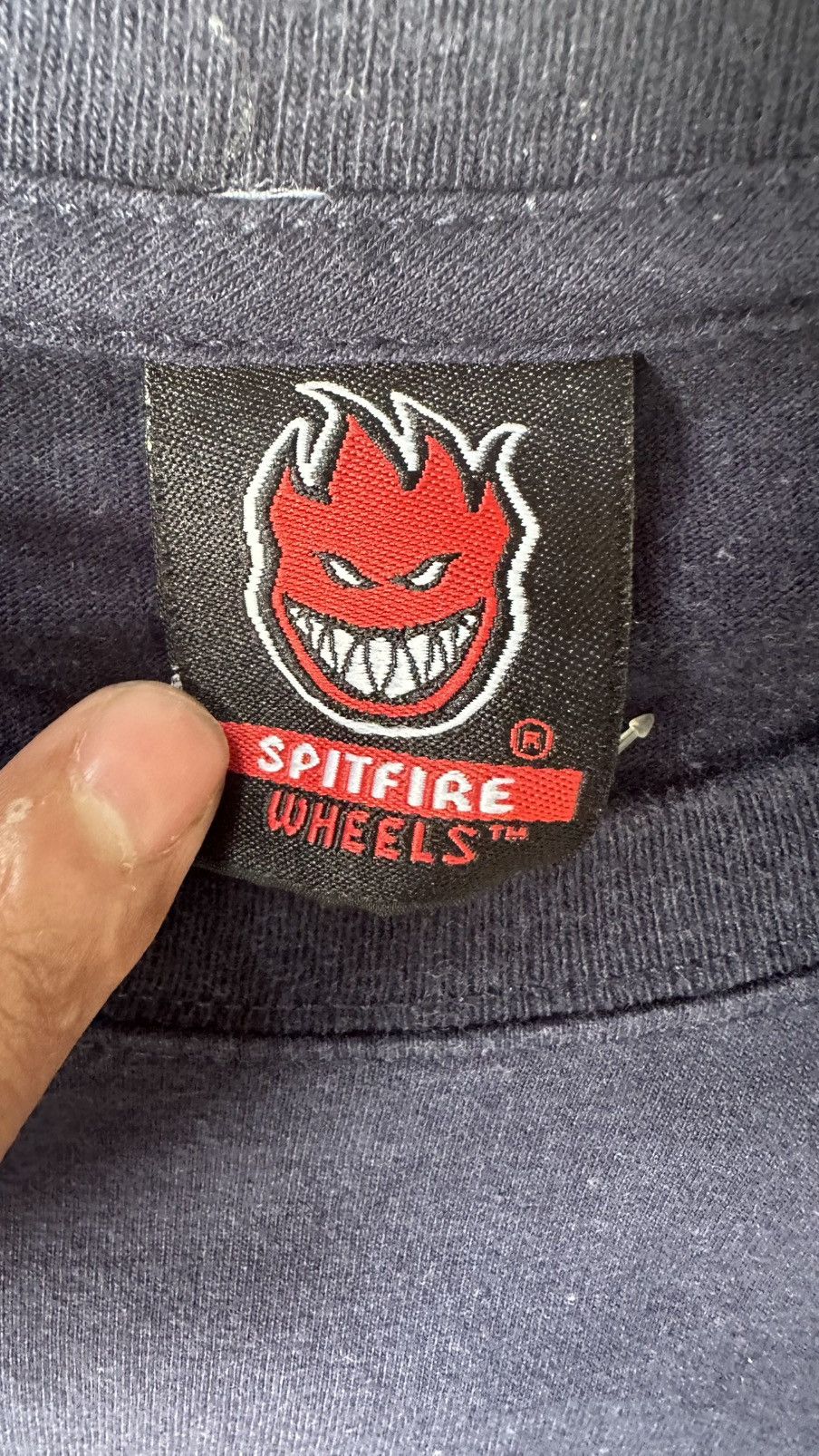 Spitfire VINTAGE SPITFIRE RIDE THE FIRE SKATE TEE Size US L / EU 52-54 / 3 - 5 Thumbnail