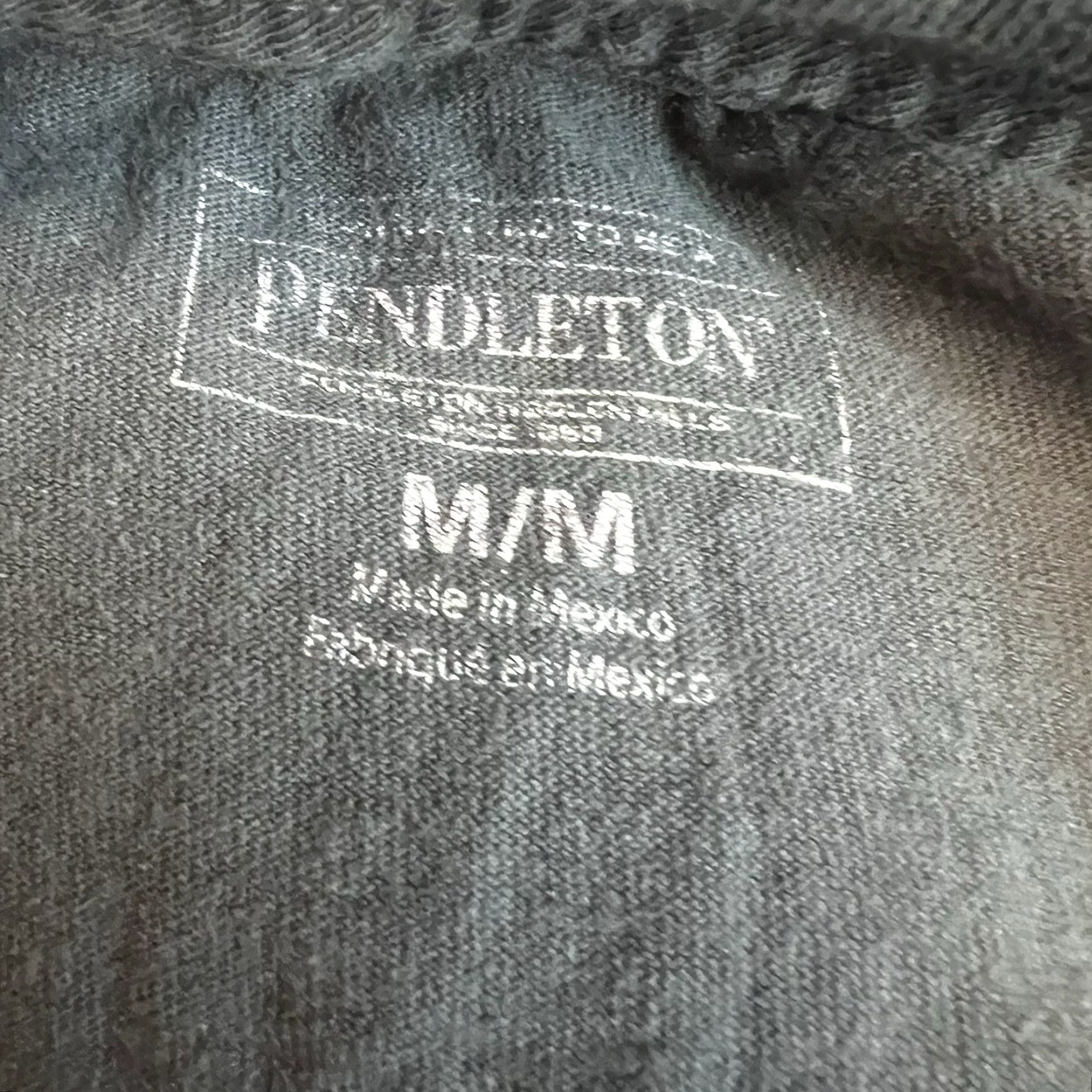 Pendleton Pendleton T-Shirt Gray Adult M National Parks 100 Years Logo Graphic Print Cotton Crew Neck Short Sleeve USA Nature Outdoor Men Size US M / EU 48-50 / 2 - 6 Thumbnail
