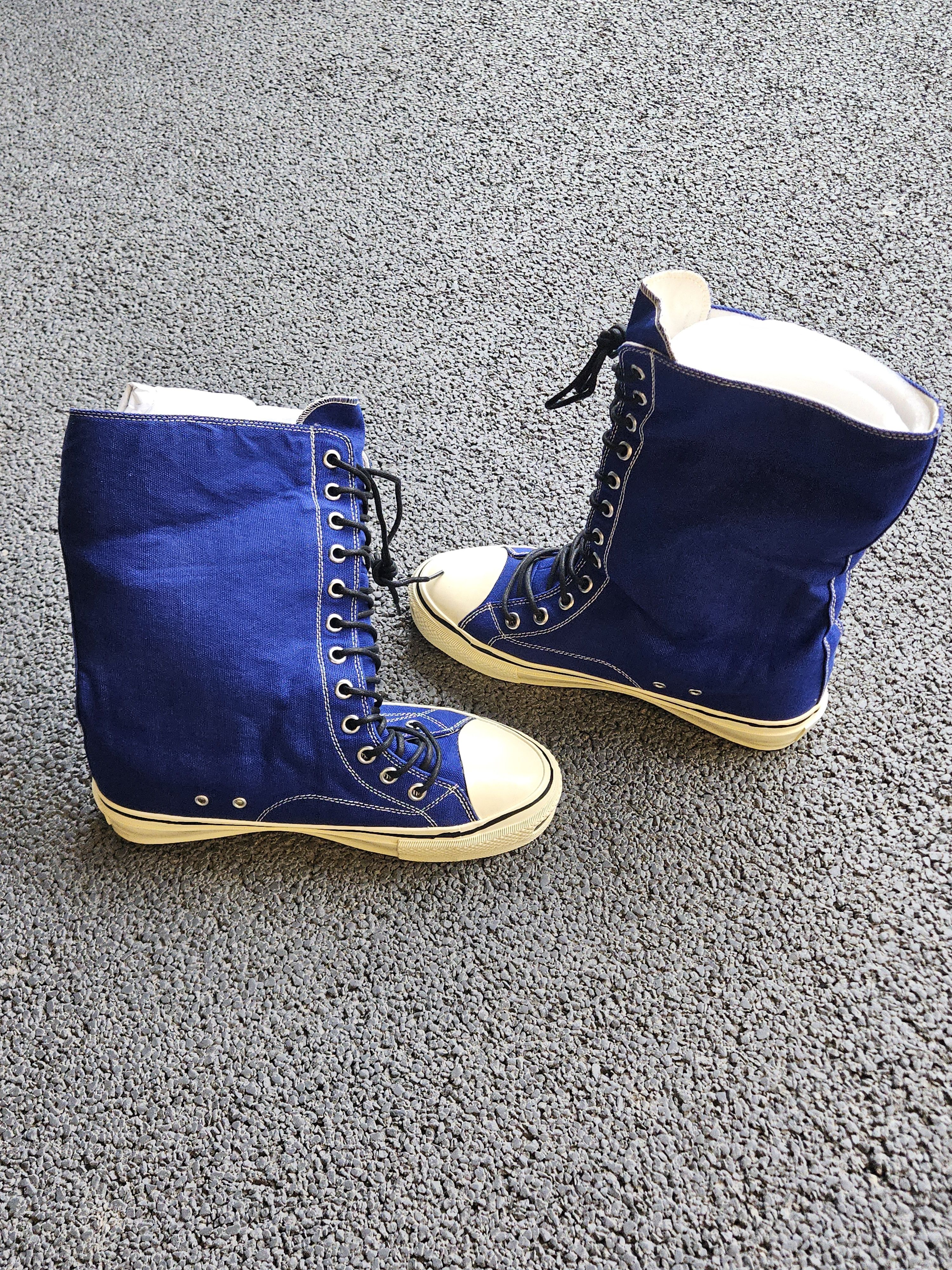 Maison MIHARA YASUHIRO AW 04 Zipped Wrinkle Leather Boots | Grailed