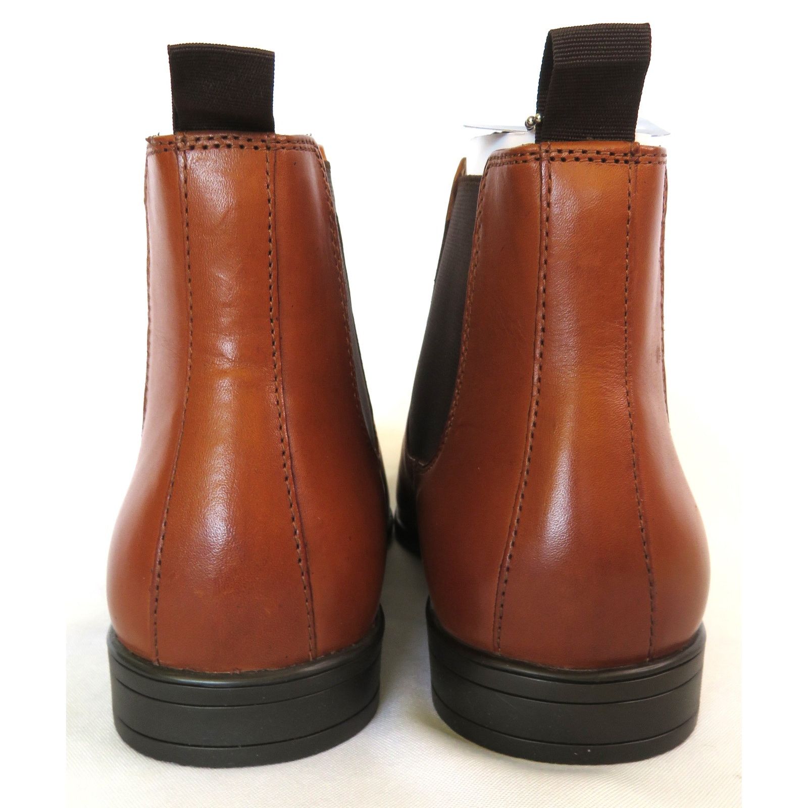 SKECHERS New SKECHERS Men Sz 9 Brown Leather Chelsea Ankle Boots Size US 9 / EU 42 - 6 Thumbnail