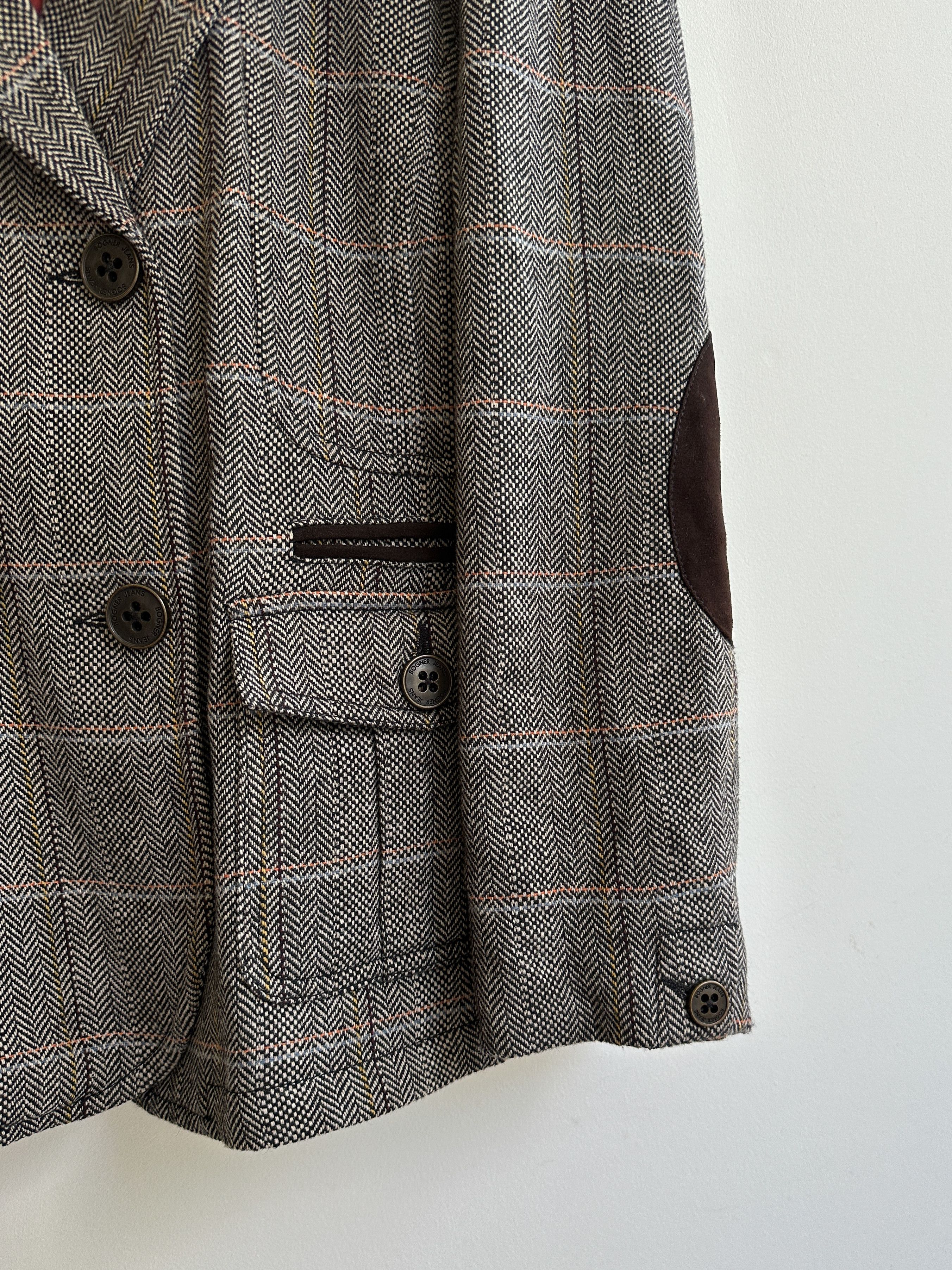 Bogner Vintage Bogner Wool Blazer Jacket Size L / US 10 / IT 46 - 7 Thumbnail