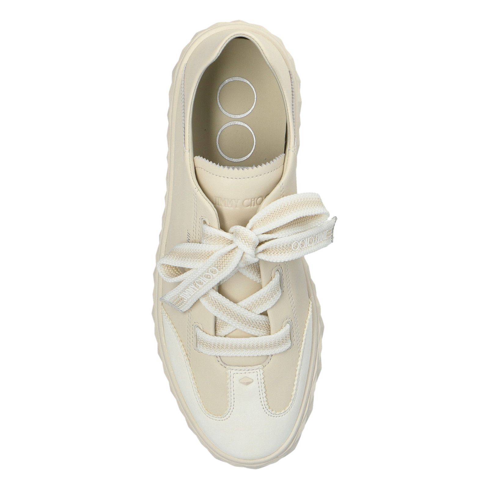 JIMMY CHOO Diamond Cream Sneakers New & Authentic (Women's s