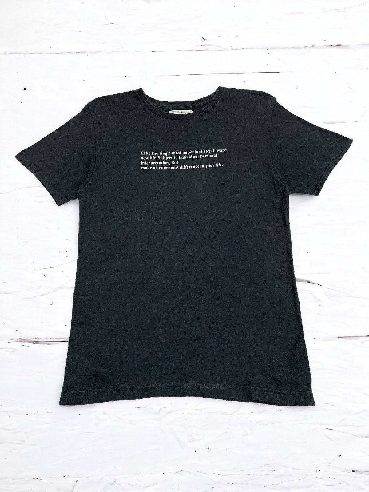 Japanese Brand Mark Style Life Poem Dedication Motivation Art Photo Size US M / EU 48-50 / 2 - 1 Thumbnail