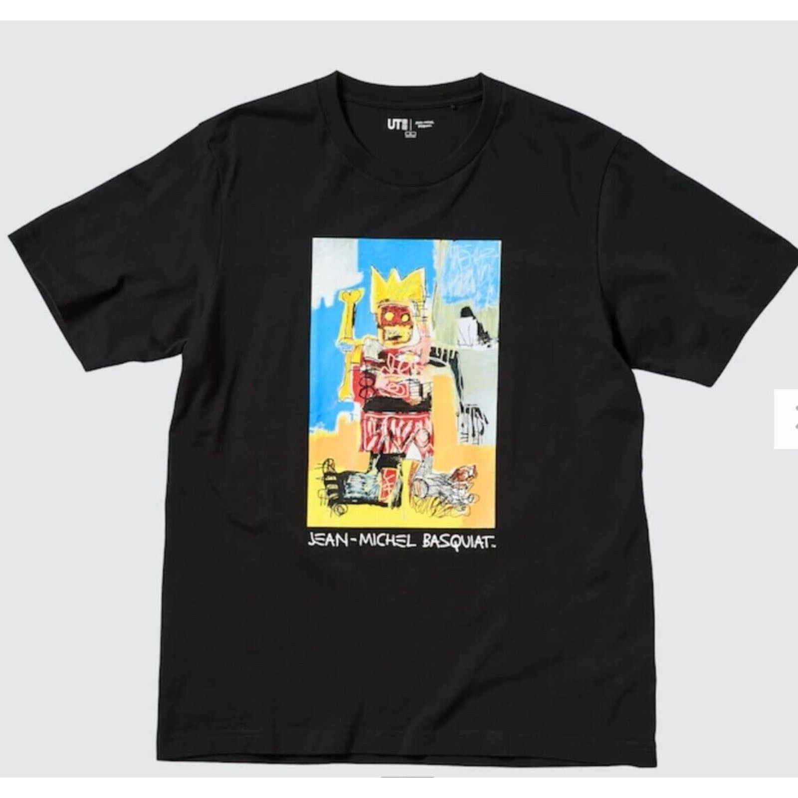 Uniqlo UNIQLO Jean-Michel Basquiat UT Art Black Unisex Japan XXL Size US XXL / EU 58 / 5 - 2 Thumbnail