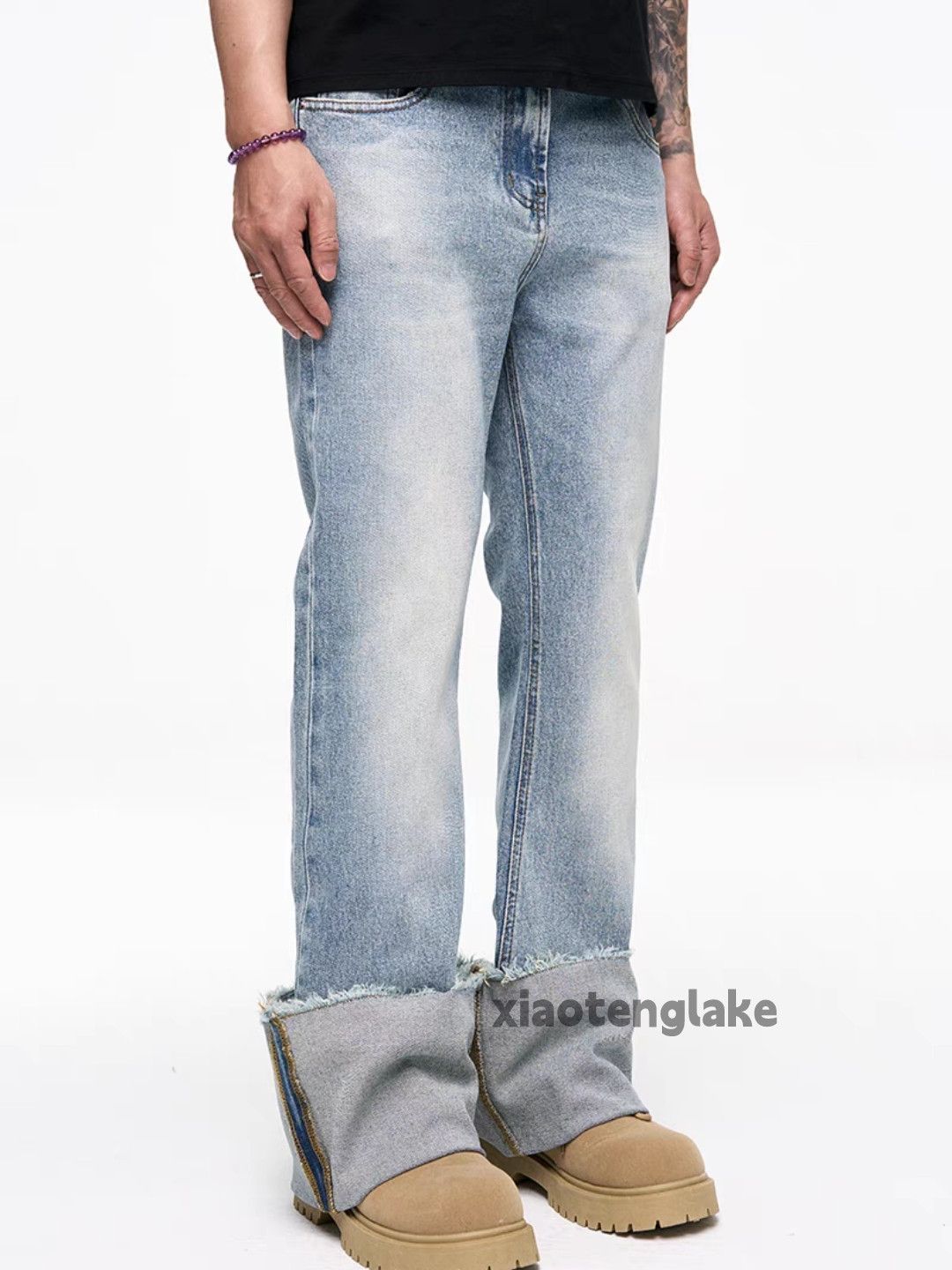 Jean × Vintage Utility cleanfit yuppie bootcut flared outdoor dance jeans Size US 28 / EU 44 - 5 Thumbnail