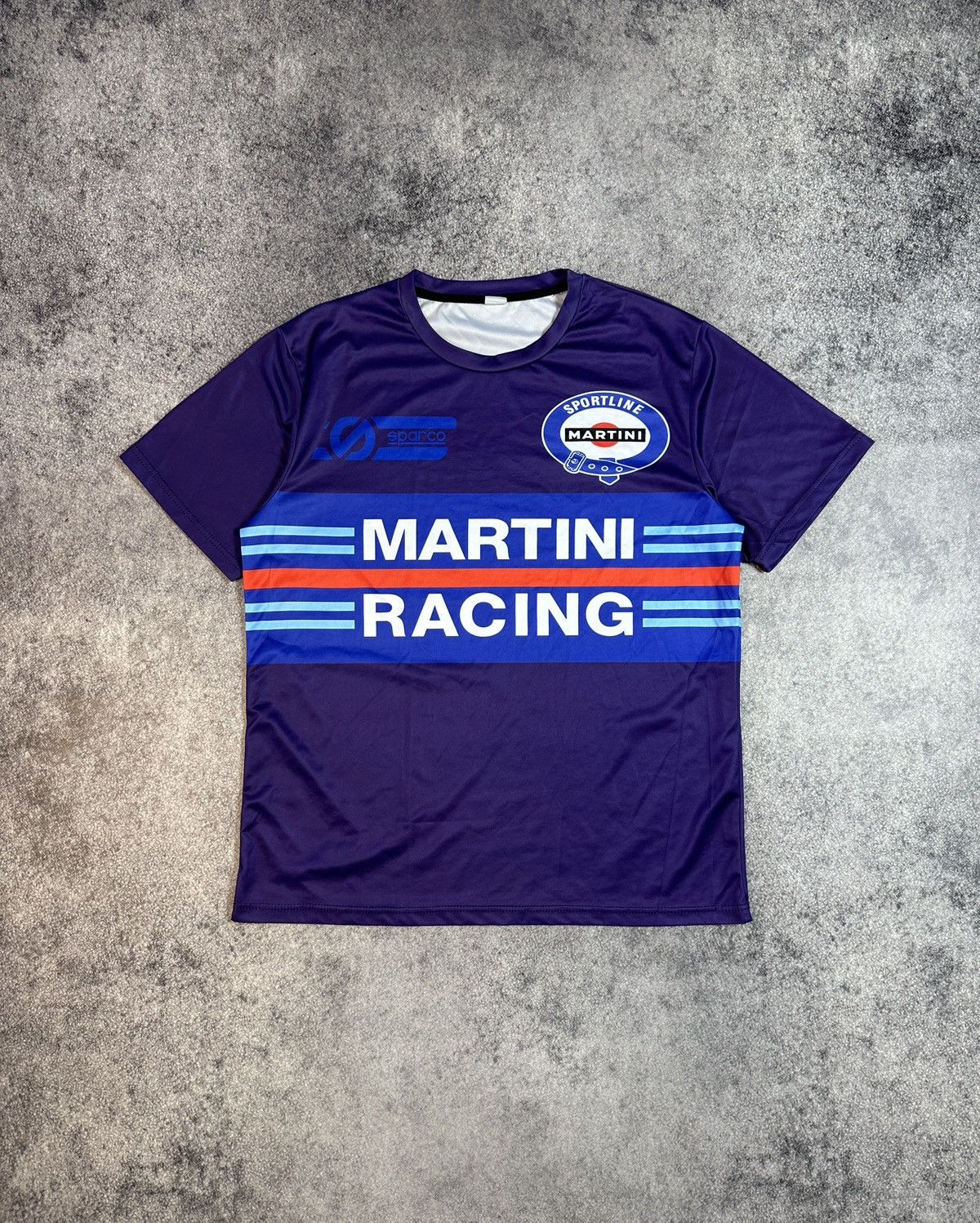 Formula 1 × Vintage Martini Rwcing Logo T-shirt Streetwear Rare Racing Casual XL Size US XL / EU 56 / 4 - 1 Thumbnail