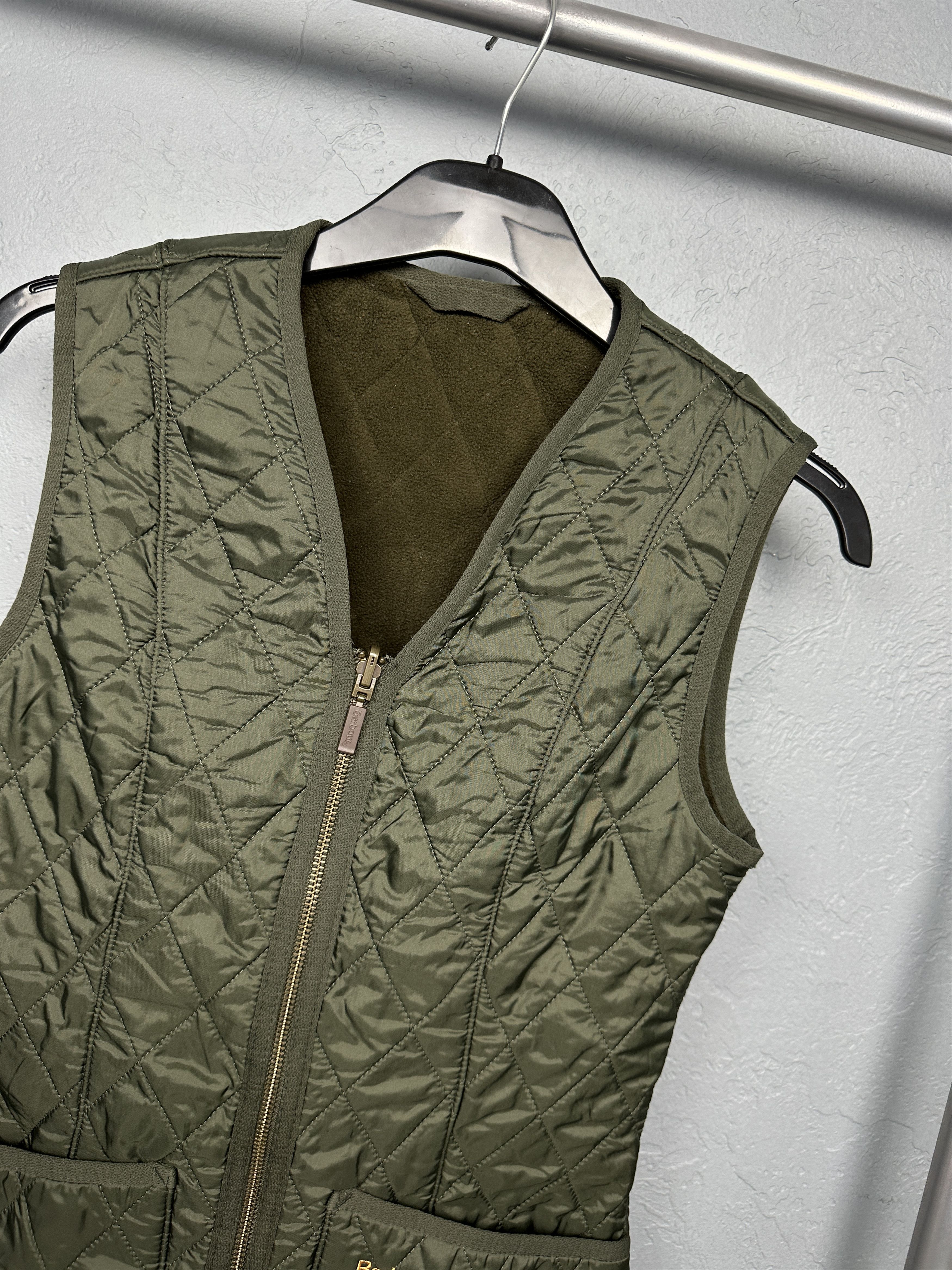 Barbour Barbour Fleece Betty Liner Quilted Vest Gilet Size XS / US 0-2 / IT 36-38 - 2 Thumbnail