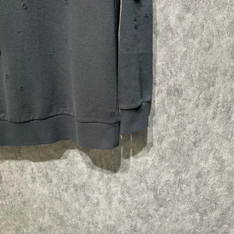 Givenchy Givenchy Black Distressed Hoodie 2506-Nextarrow Size US XS / EU 42 / 0 - 5 Thumbnail