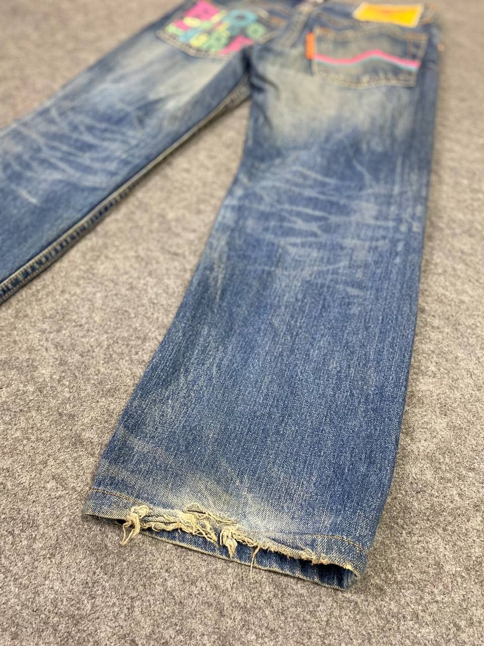 Big John vintage big john denim printed on pocket nice design Size US 37 - 7 Thumbnail