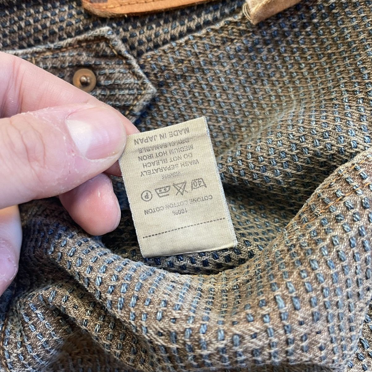Kapital Kapital Century Denim Jeans Sashiko Persimmon size 30 Size US 30 / EU 46 - 13 Thumbnail