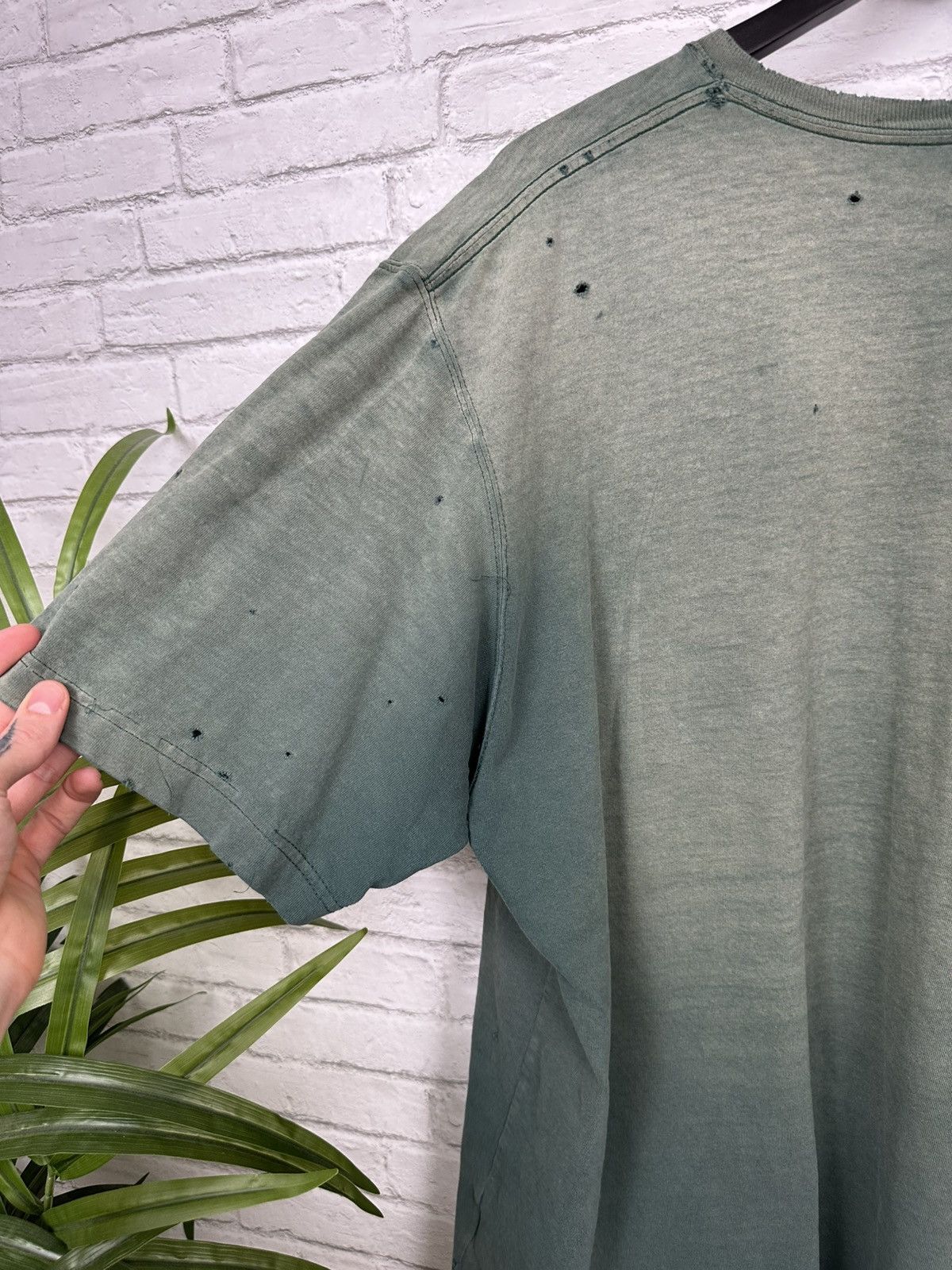 Carhartt (XL) BLASTED THRASHED Vintage Carhartt Ghost Pocket Shirt Size US XL / EU 56 / 4 - 13 Thumbnail