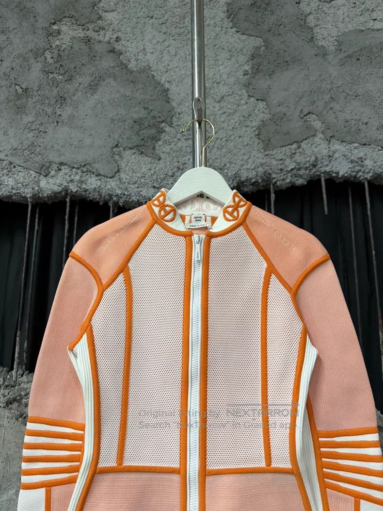 Hermes Hermes Zip-up jacket Size XXS / US 00 / IT 34 - 3 Thumbnail