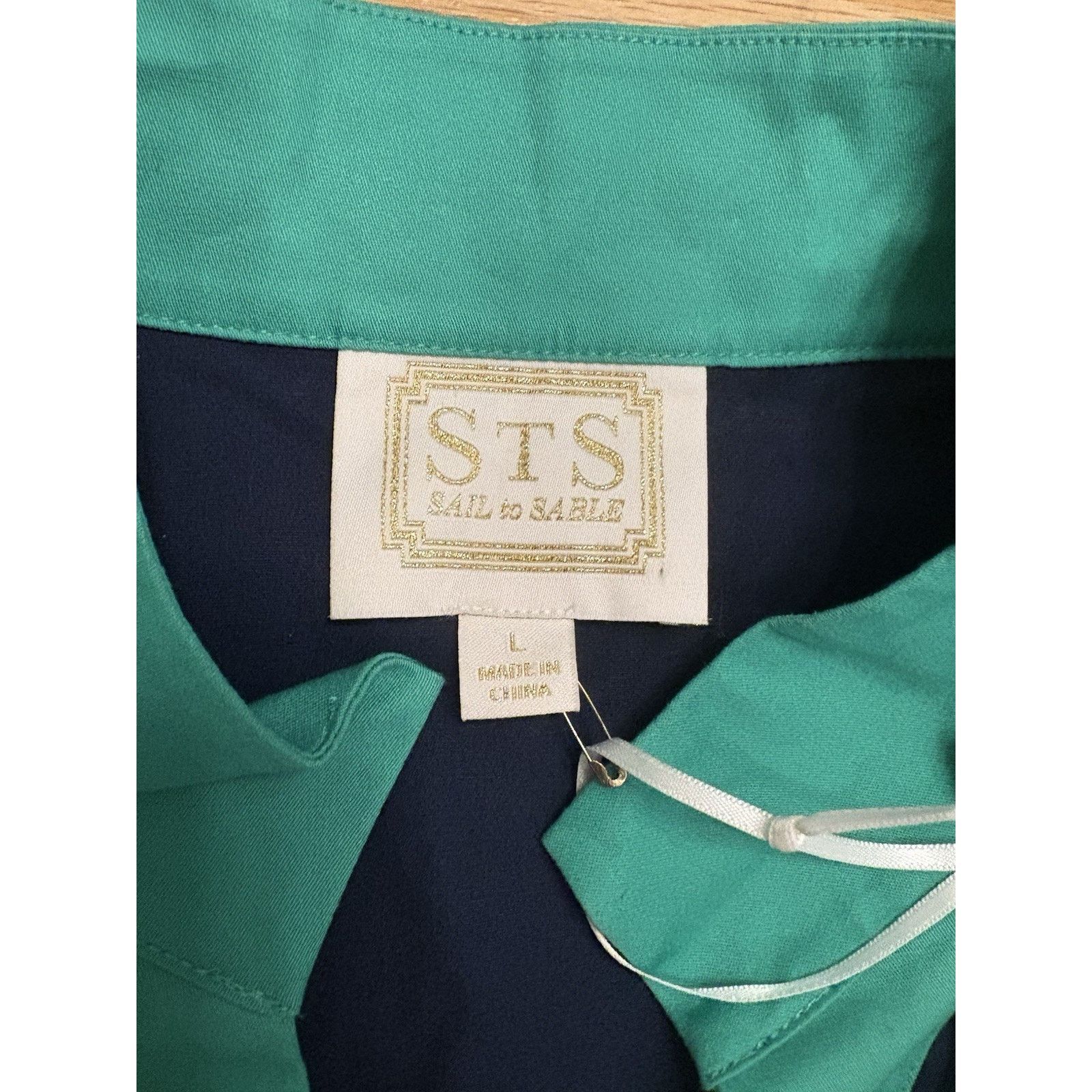The Unbranded Brand NWT Sail to Sable Womens Navy Blue Color Block Dress Size L Size L / US 10 / IT 46 - 8 Thumbnail