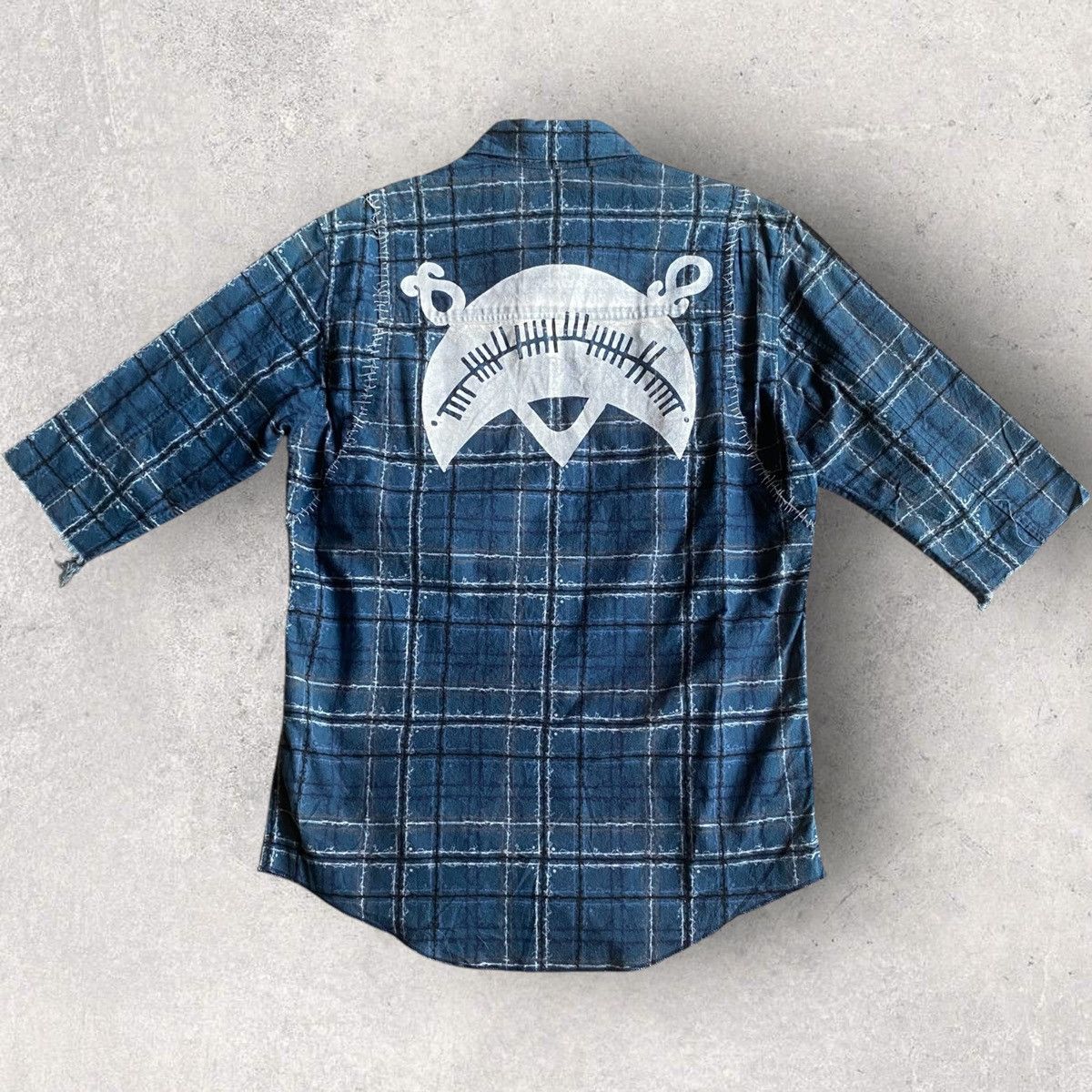 Undercover Scab Barb Wire Plaid Shirt Size US S / EU 44-46 / 1 - 1 Thumbnail