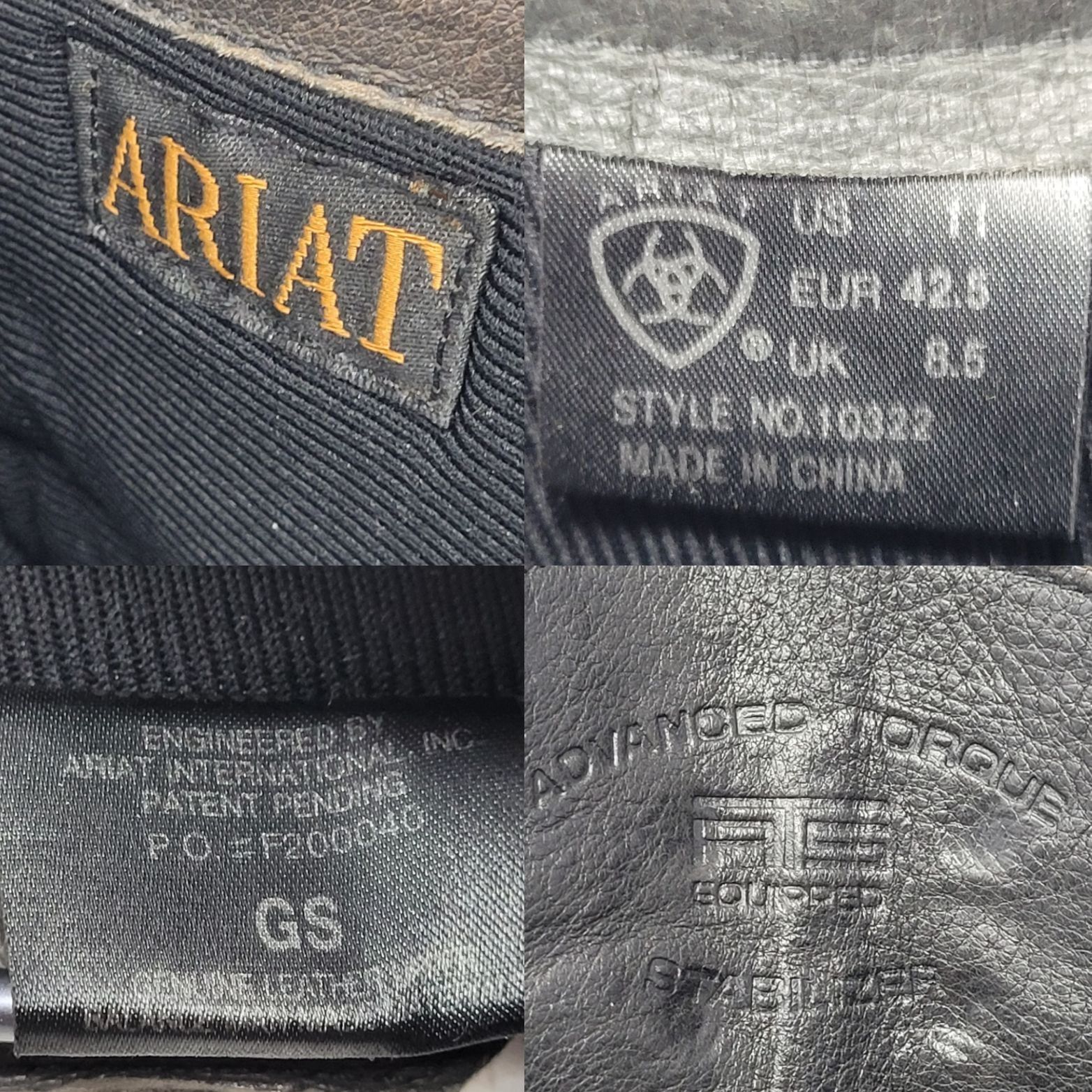Ariat Ariat Womens Western Leather Ankle Boots 11 Color Blocked B Size US 11 / IT 41 - 3 Thumbnail
