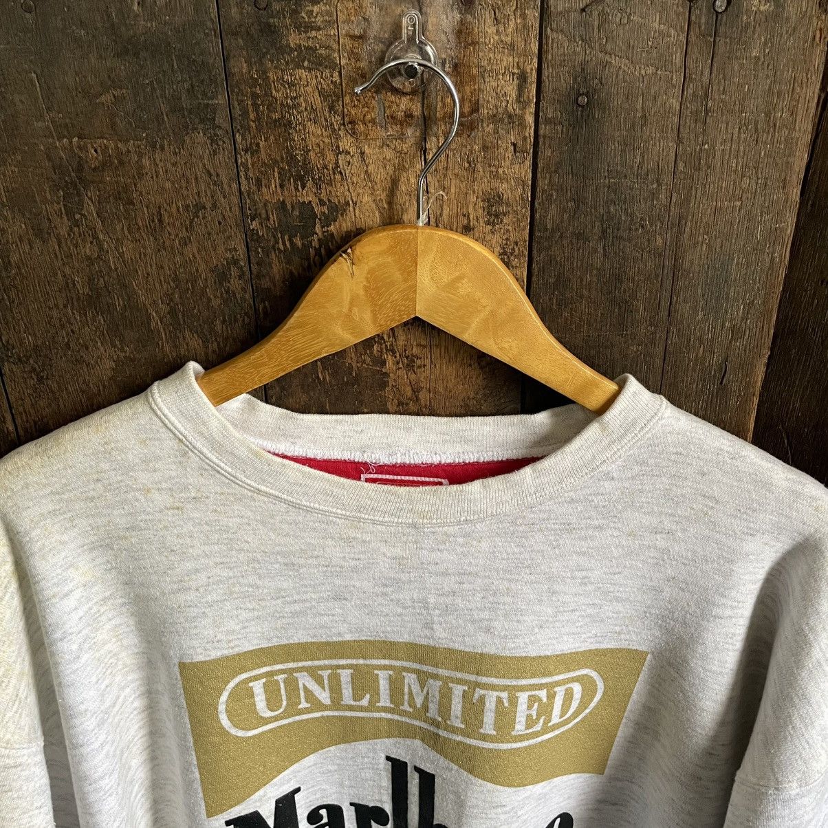 Marlboro Vintage Marlboro Big Logo Crewneck Sweatshirt Size US L / EU 52-54 / 3 - 8 Thumbnail
