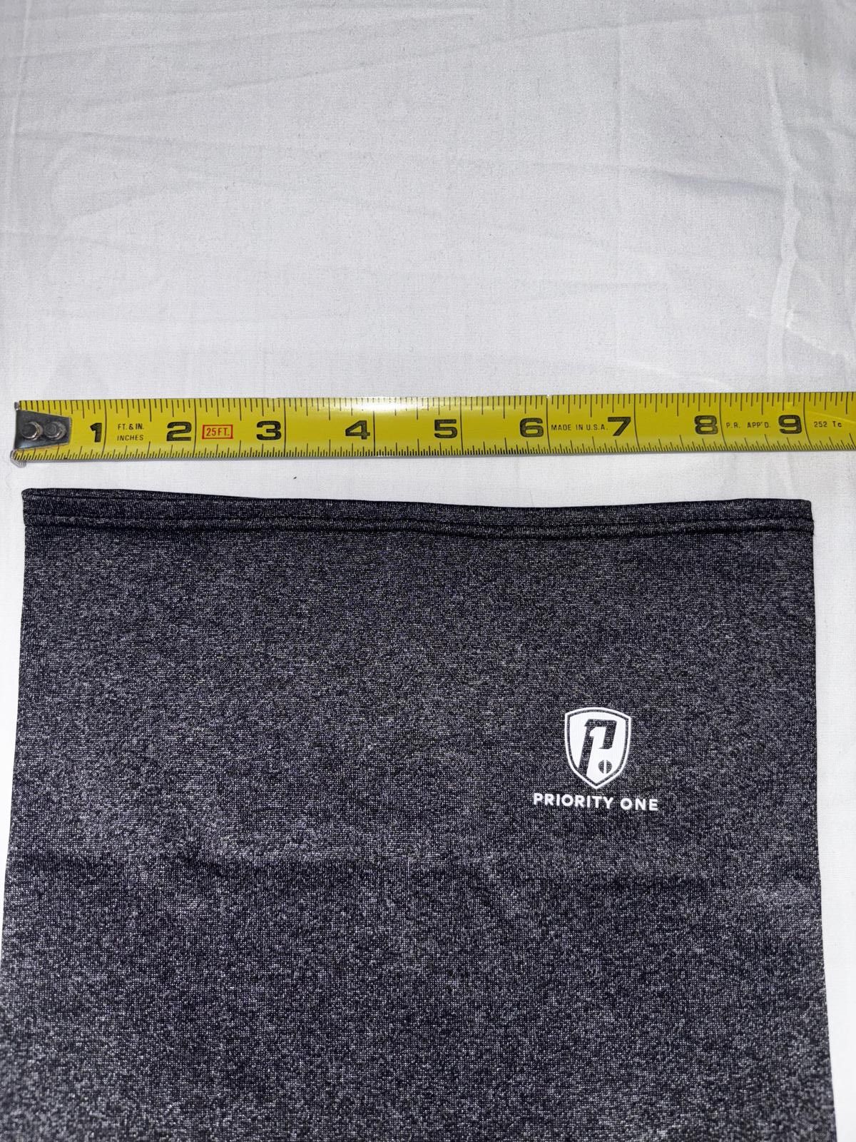 Designer Neck Gaiter - Dark Gray - Stylish and Functional Size ONE SIZE - 6 Thumbnail
