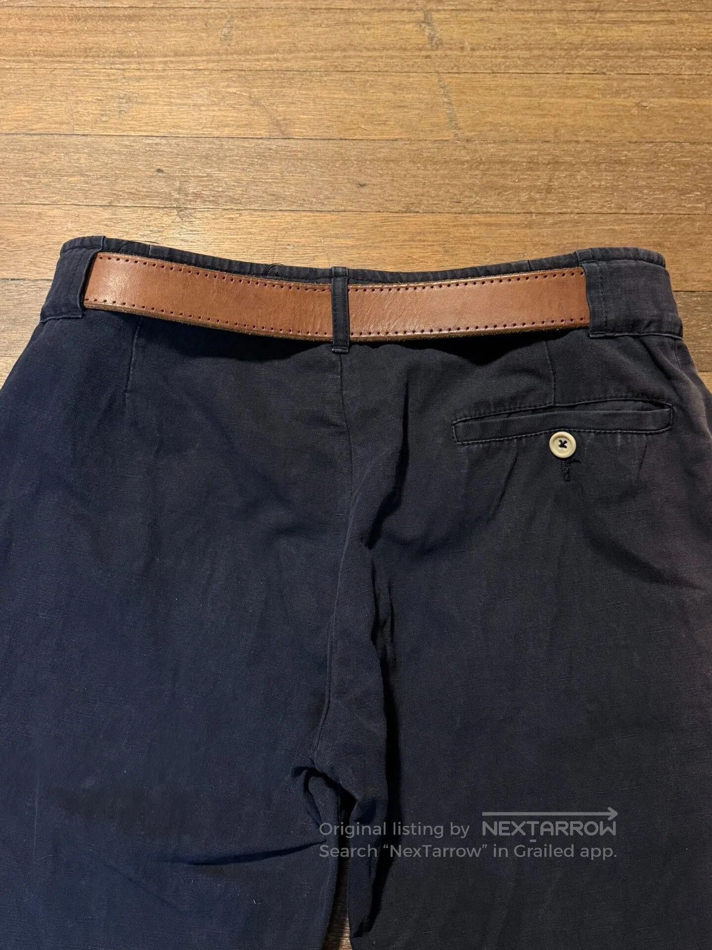 Ann Demeulemeester Ann Demeulemeester Cotton Wide-Leg Trousers. Size US 26 / EU 42 - 3 Thumbnail