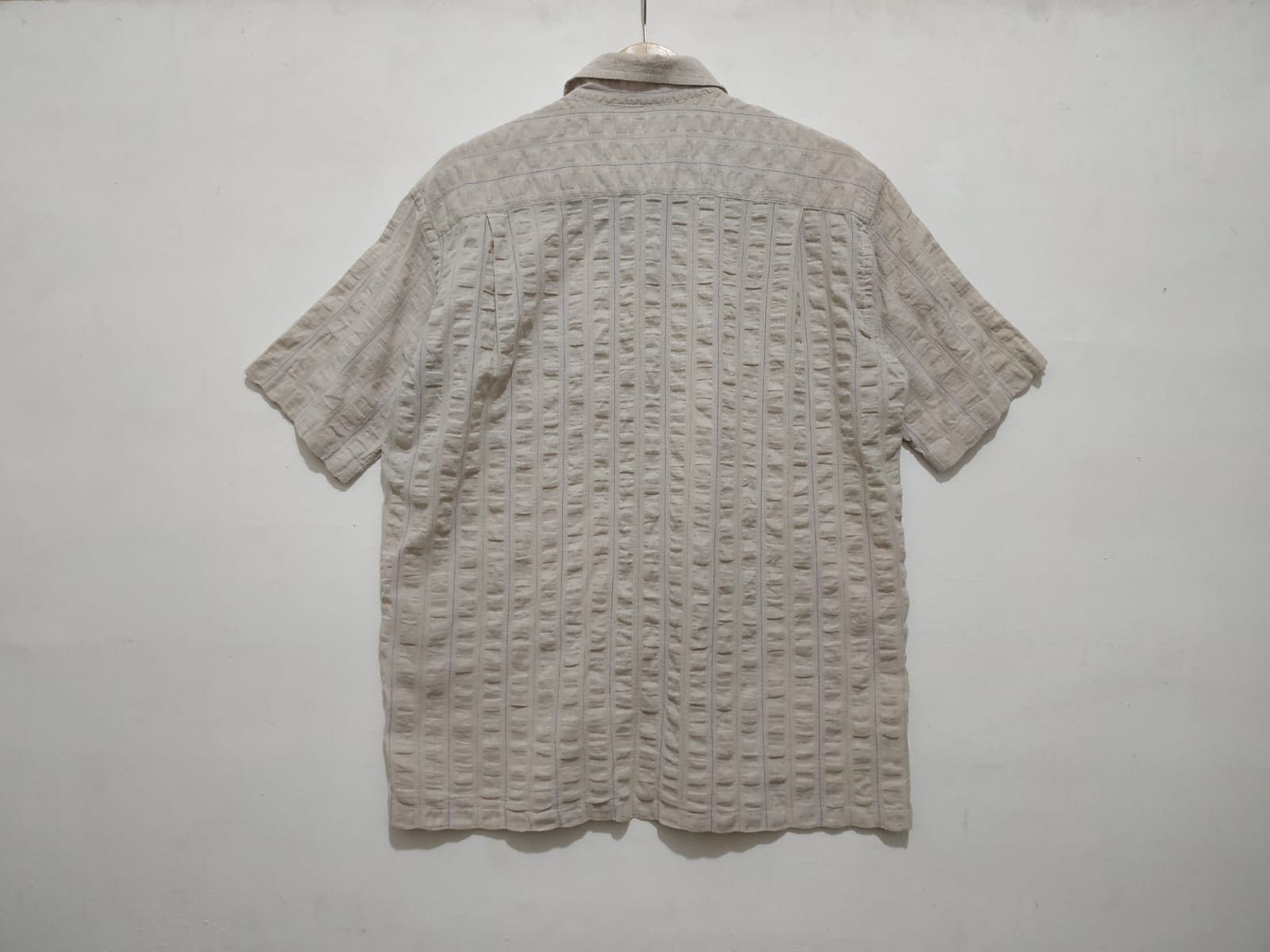 Lanvin Vintage Lanvin Wringkle Pleat Shirt Size US L / EU 52-54 / 3 - 3 Thumbnail