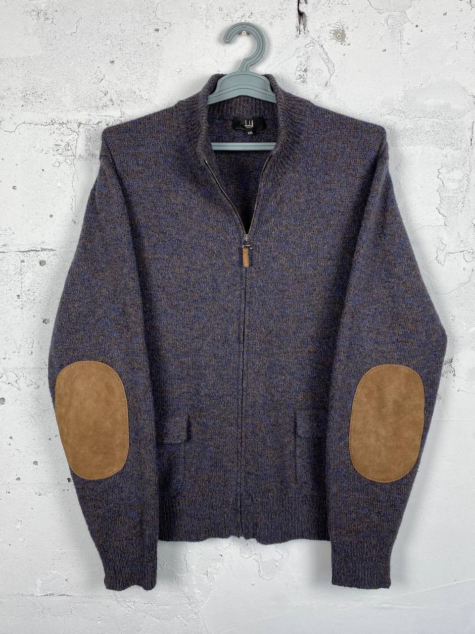 Alfred Dunhill 1690$ RRP Alfred Dunhill Camel Hair Calf Skin Sweater Size US XXL / EU 58 / 5 - 1 Thumbnail