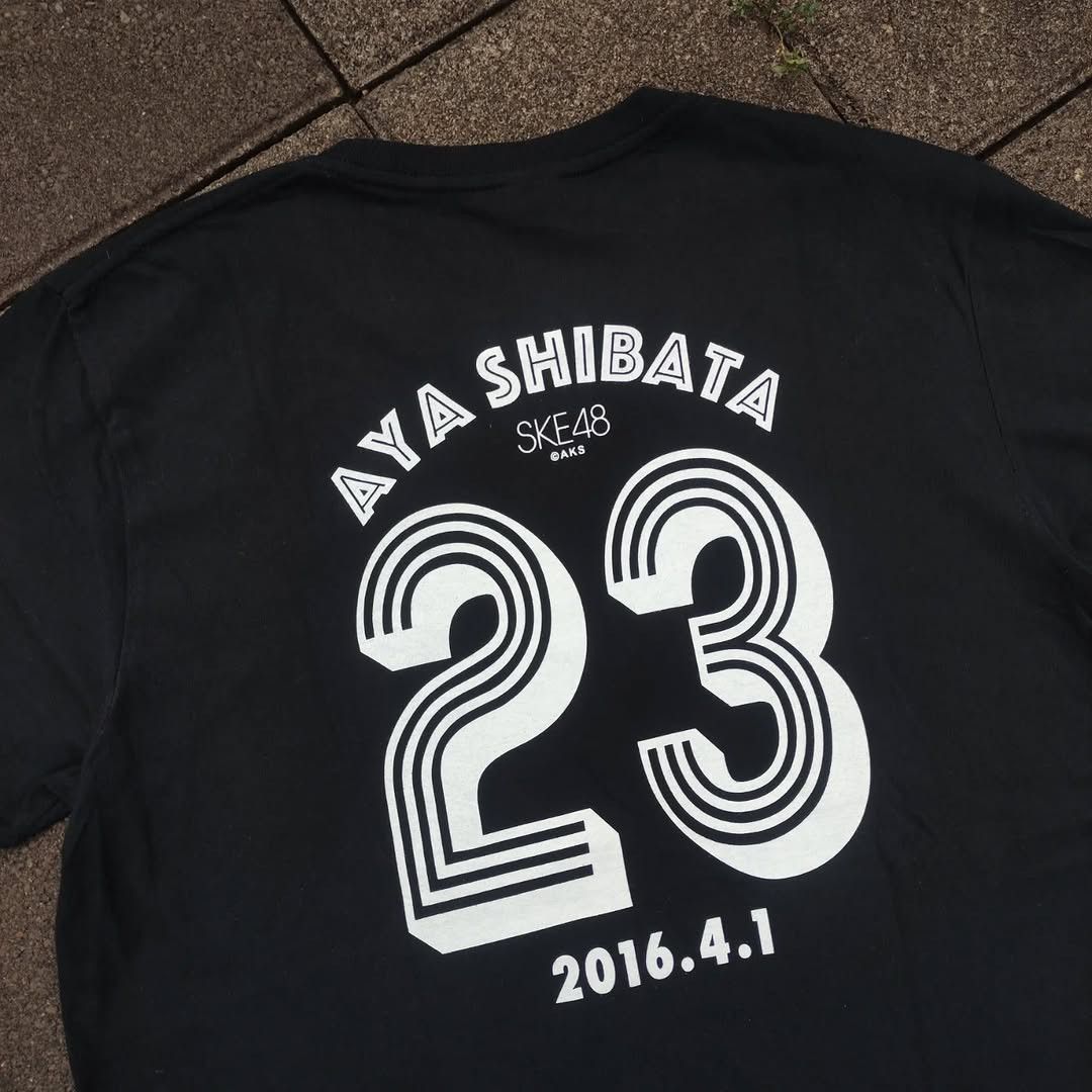 Band Tees SKE48 Aya Shibata Birthday 2016 Tee Size US L / EU 52-54 / 3 - 4 Thumbnail
