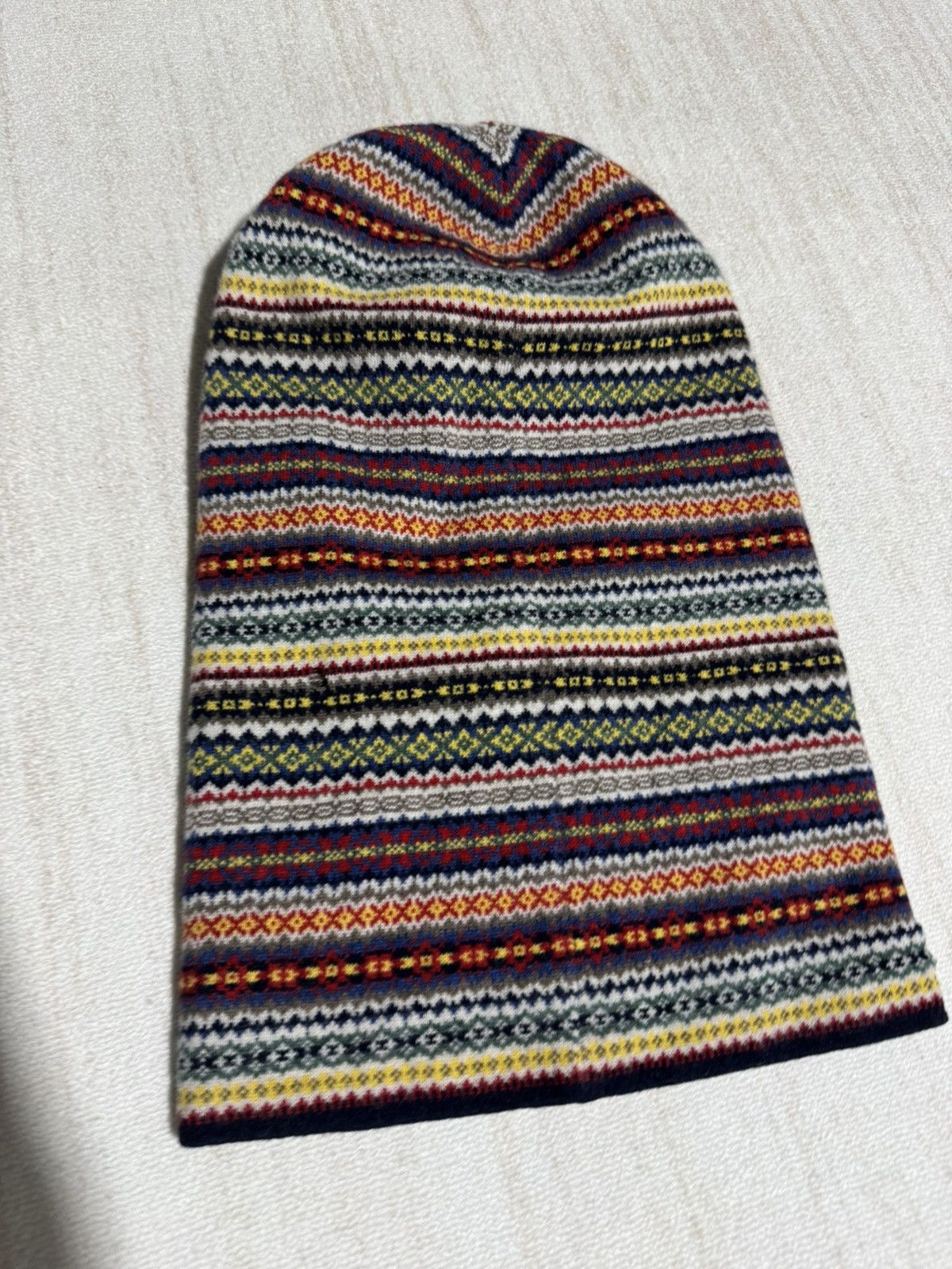 Aime Leon Dore × Drake's Knit balaclava Size ONE SIZE - 5 Thumbnail
