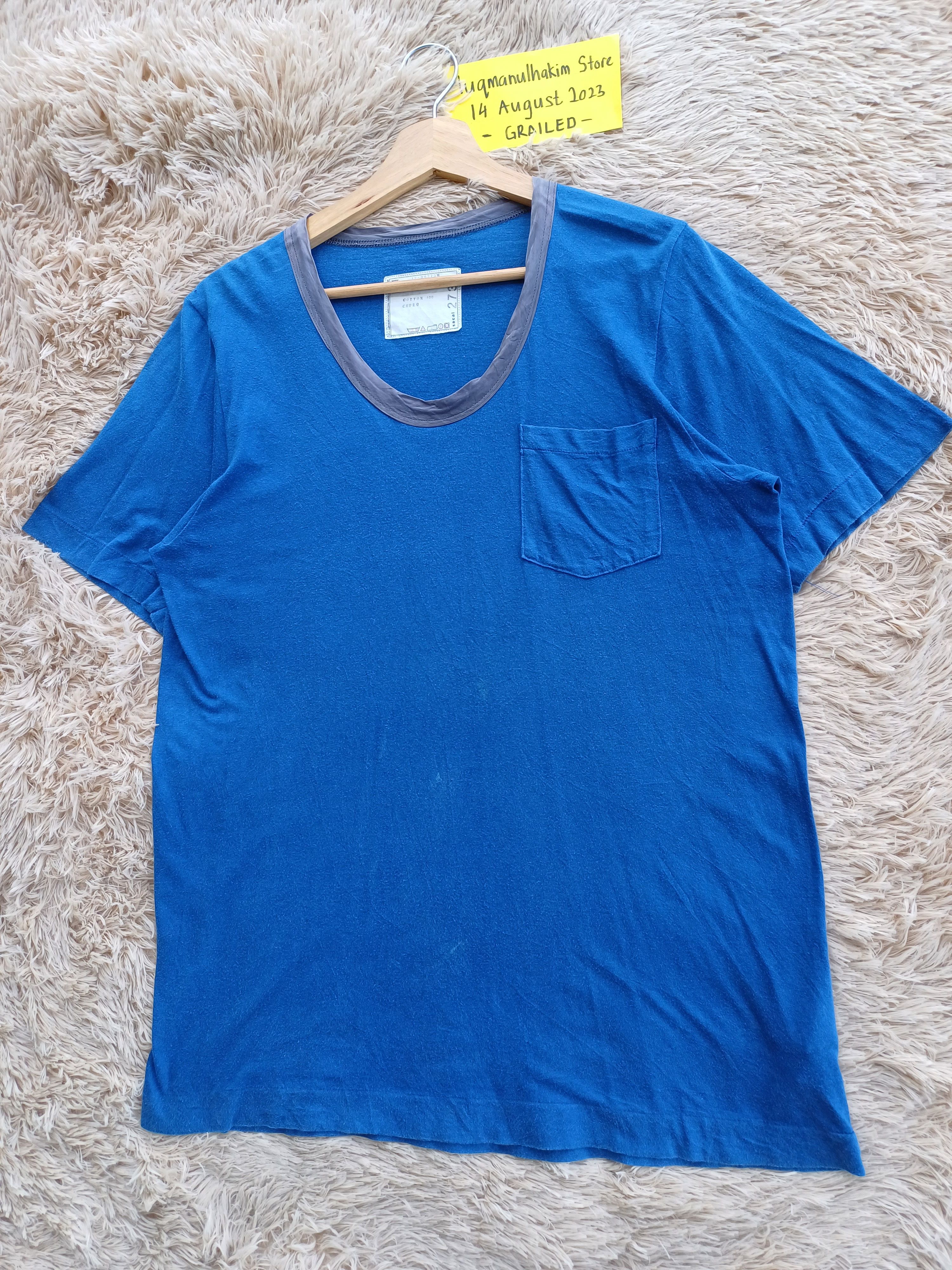 Sacai Vintage Sacai Plain Rare Design Tshirt Size US M / EU 48-50 / 2 - 3 Thumbnail