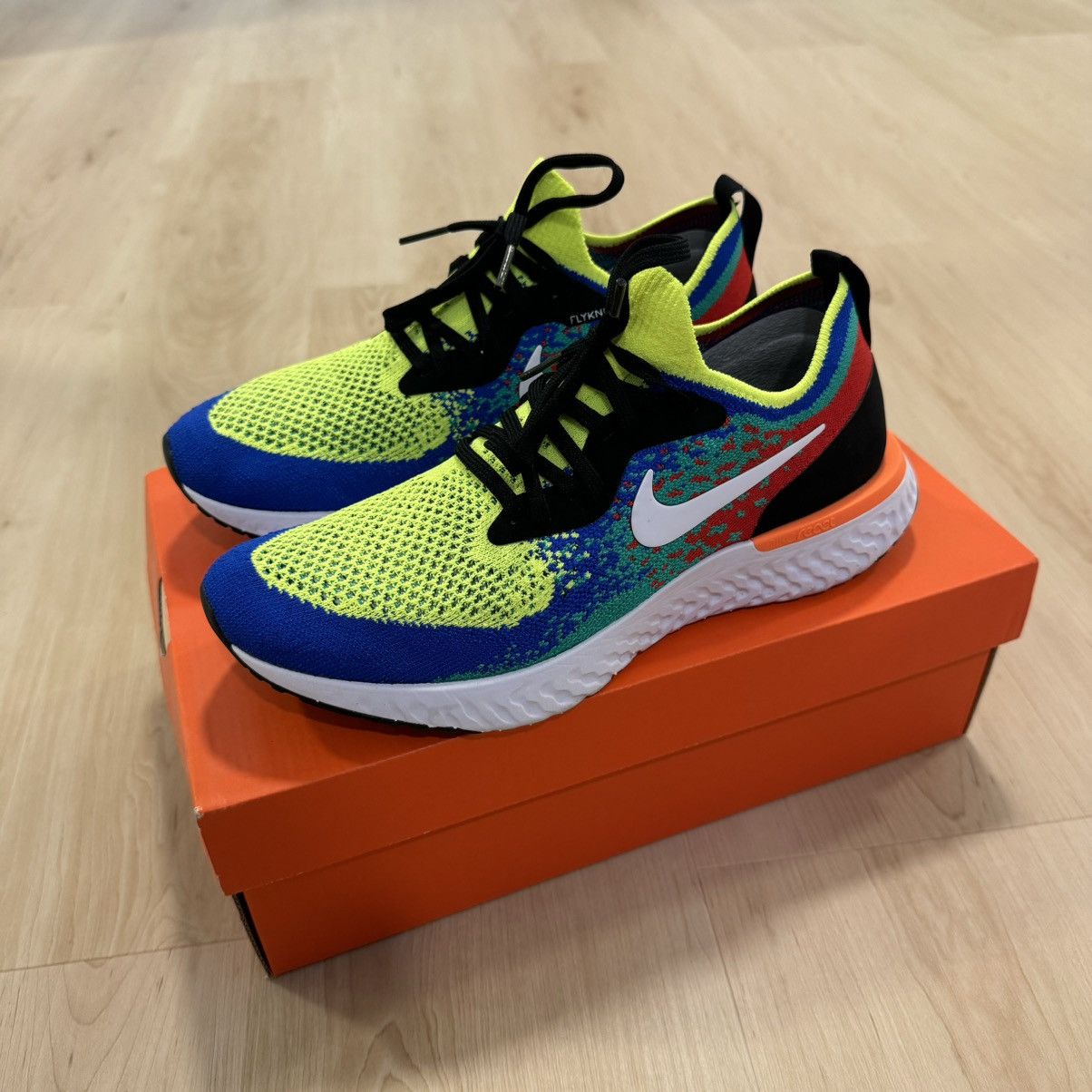 Nike NIKE EPIC REACT FLYKNIT BELGIUM Size US 8 / EU 41 - 2 Thumbnail