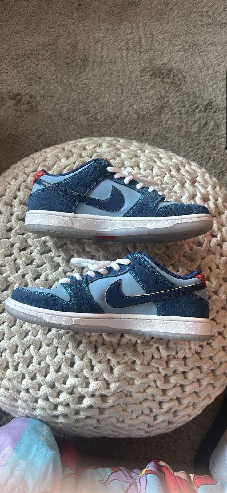 Nike SB Nike Dunk Low SB “Why So Sad?” Size US 9 / EU 42 - 2 Thumbnail