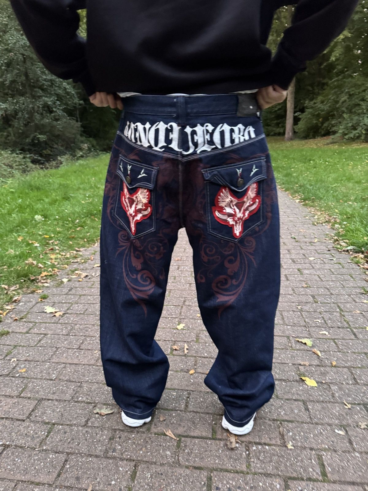 Other Vintage Kawblue Jeans Streetwear Avantgarde Size US 42 / EU 58 - 1 Thumbnail