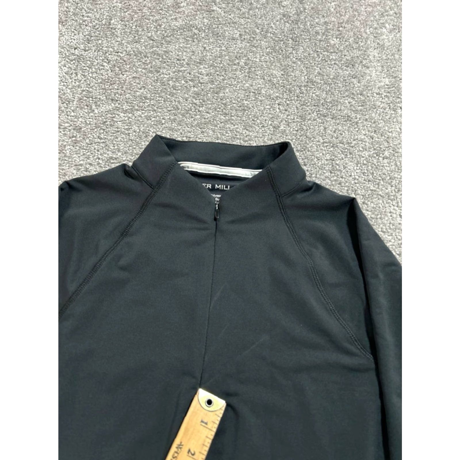 Peter Millar Peter Millar Sweater Mens L Black Golf Quarter Zip Logo Size US L / EU 52-54 / 3 - 4 Thumbnail