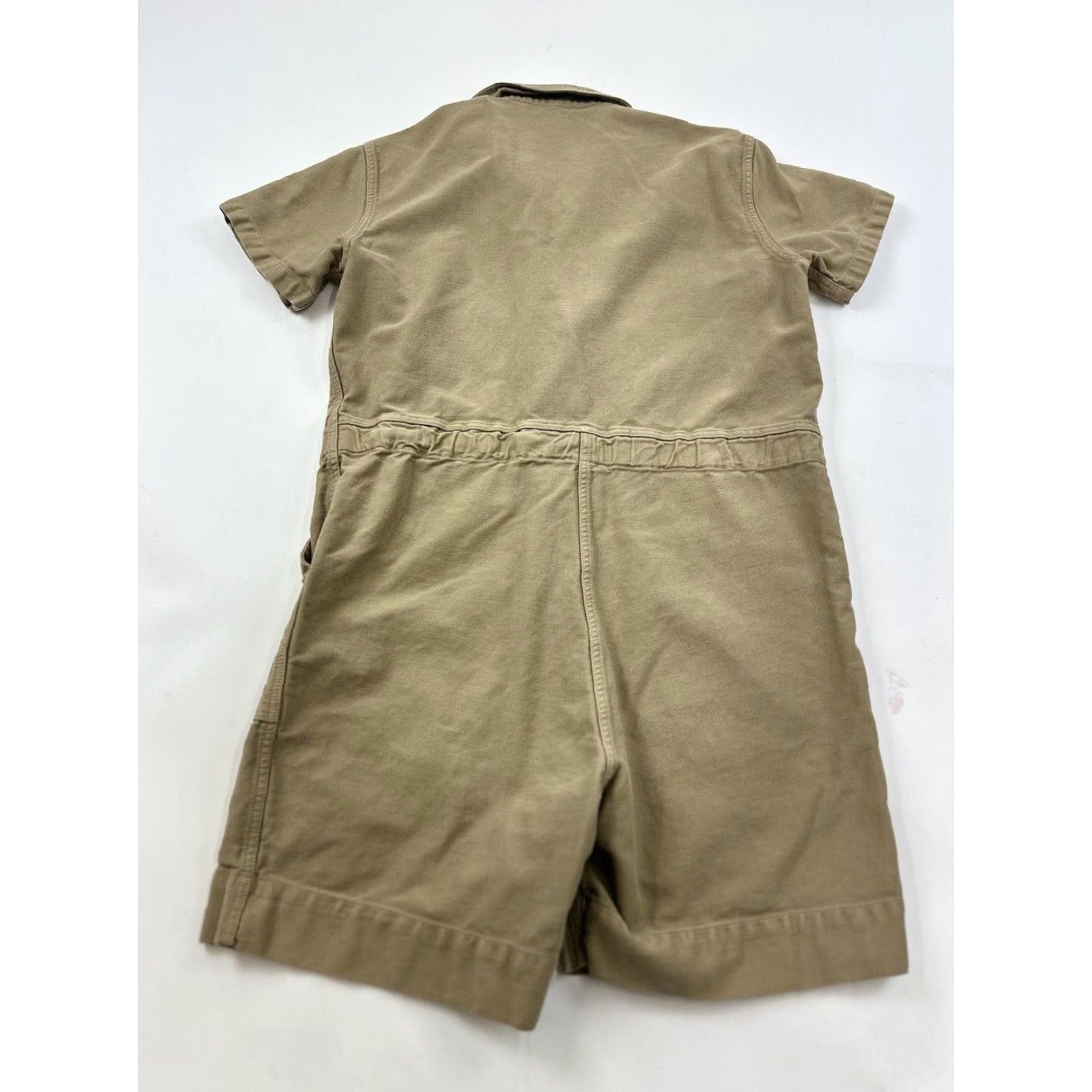 Caron Callahan VINTAGE Caron Callahan Floral Romper Women’s Small Brown One-Piece Shorts USA Size 28" / US 6 / IT 42 - 2 Thumbnail