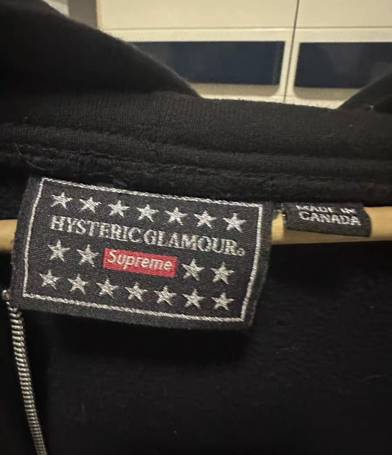 Hysteric Glamour × Supreme Supreme hysteric Glamour patches zip up sweatshirt hoodie Size US M / EU 48-50 / 2 - 5 Thumbnail