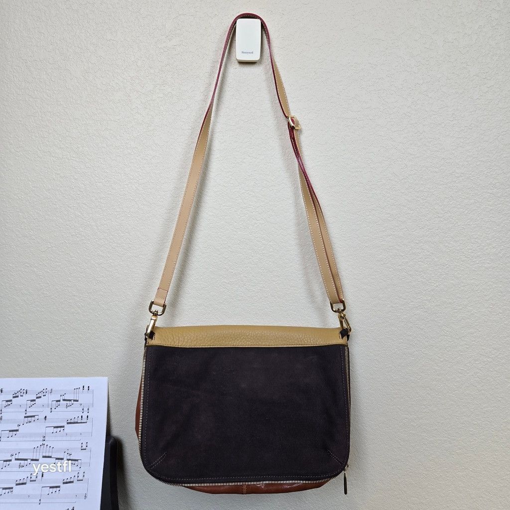 Furla Furla Arcadia Convertible Leather & Suede Tote / Crossbody B Size ONE SIZE - 3 Thumbnail