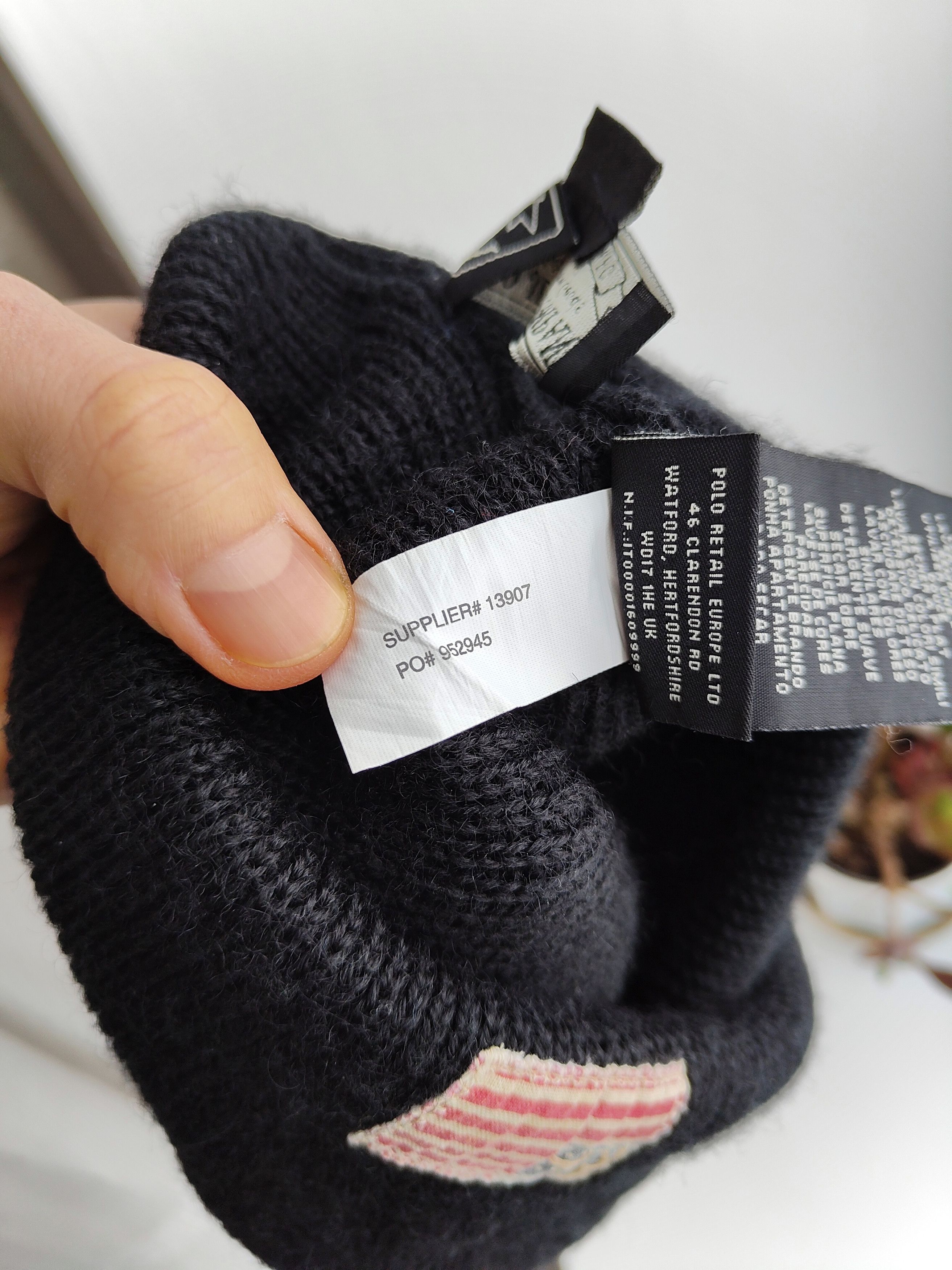 Ralph Lauren Vintage Polo Ralph Lauren Wool Beanie Hat Polo Jeans RL USA Size ONE SIZE - 11 Thumbnail