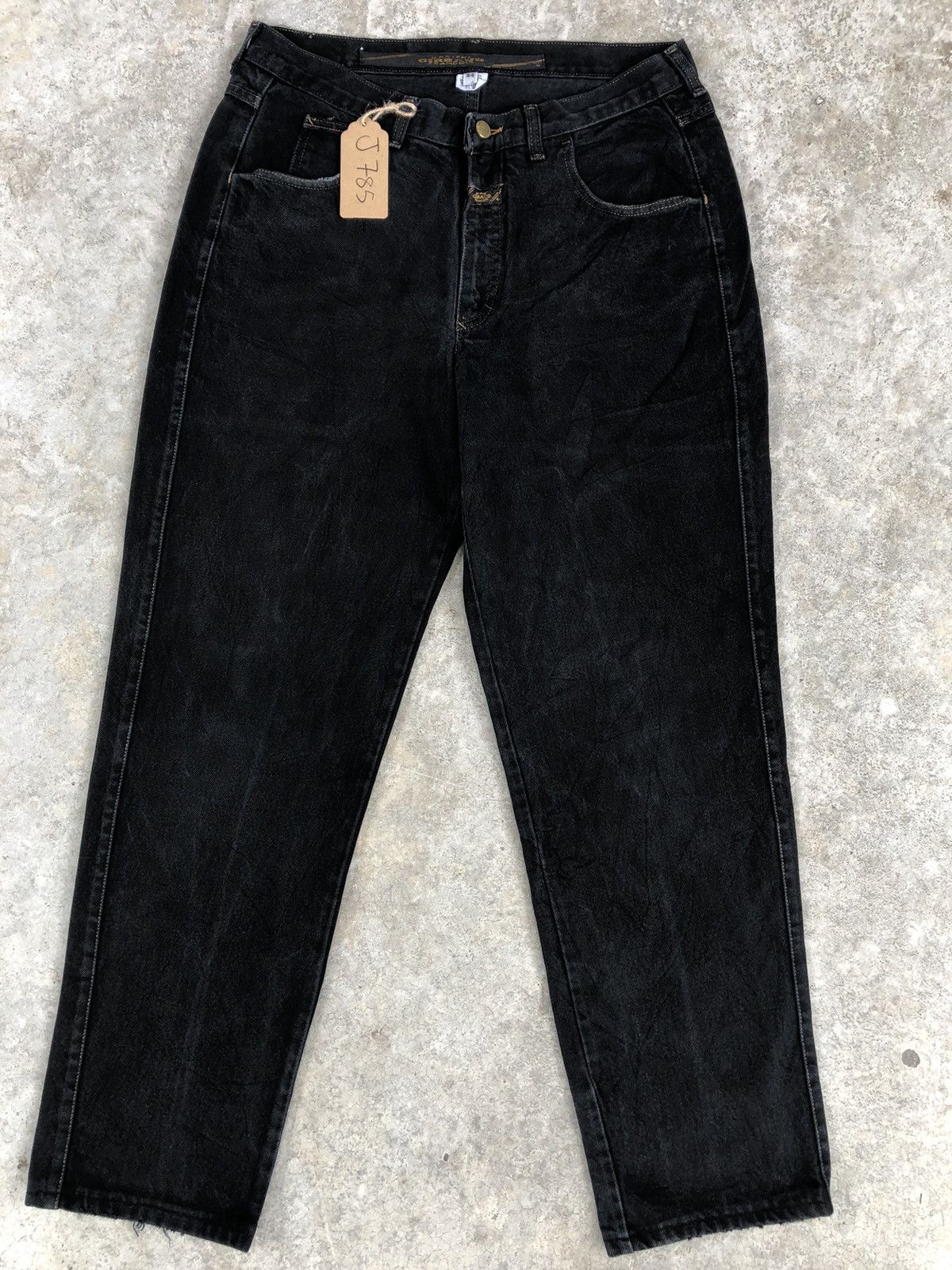 Marithe + Francois Girbaud Vintage 80’s Marithe Francois Girbaud Baggy Jeans Distressed Size US 32 / EU 48 - 1 Thumbnail