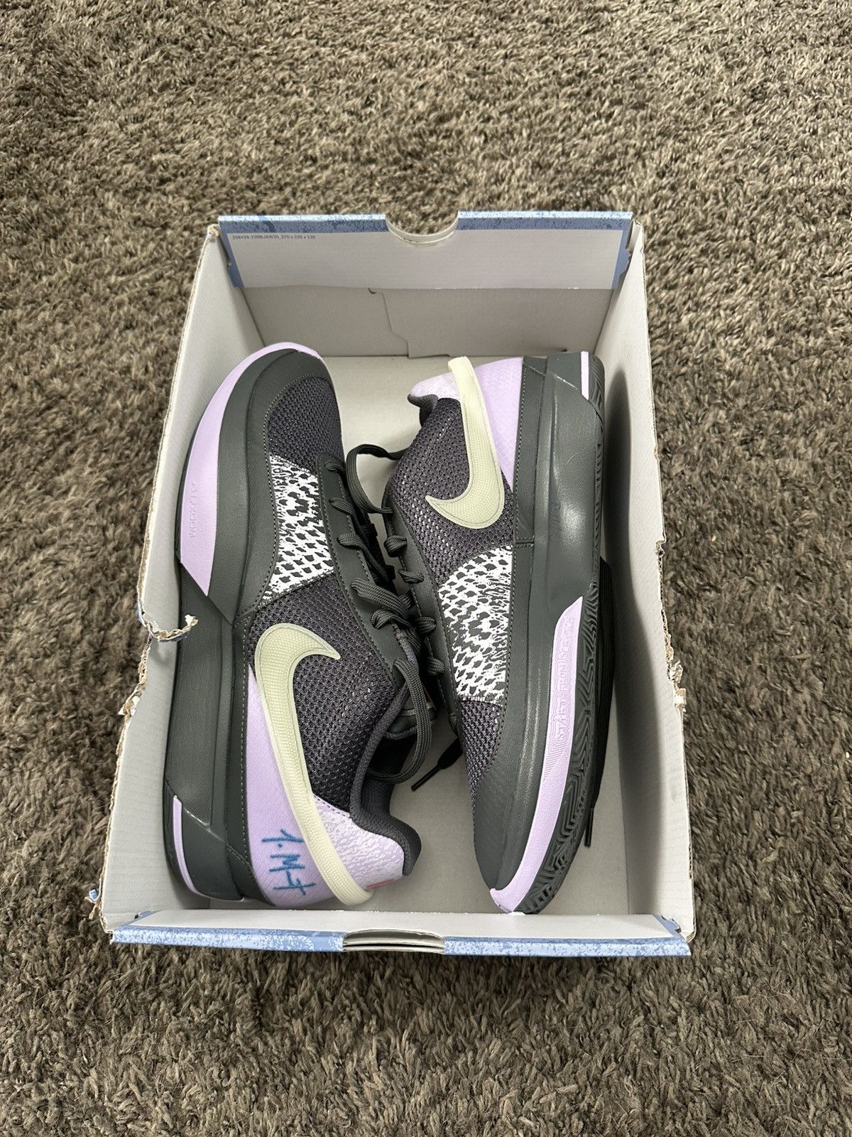 Jordan Brand Ja 1 Iron Grey/Multi-color Size US 12 / EU 45 - 1 Thumbnail