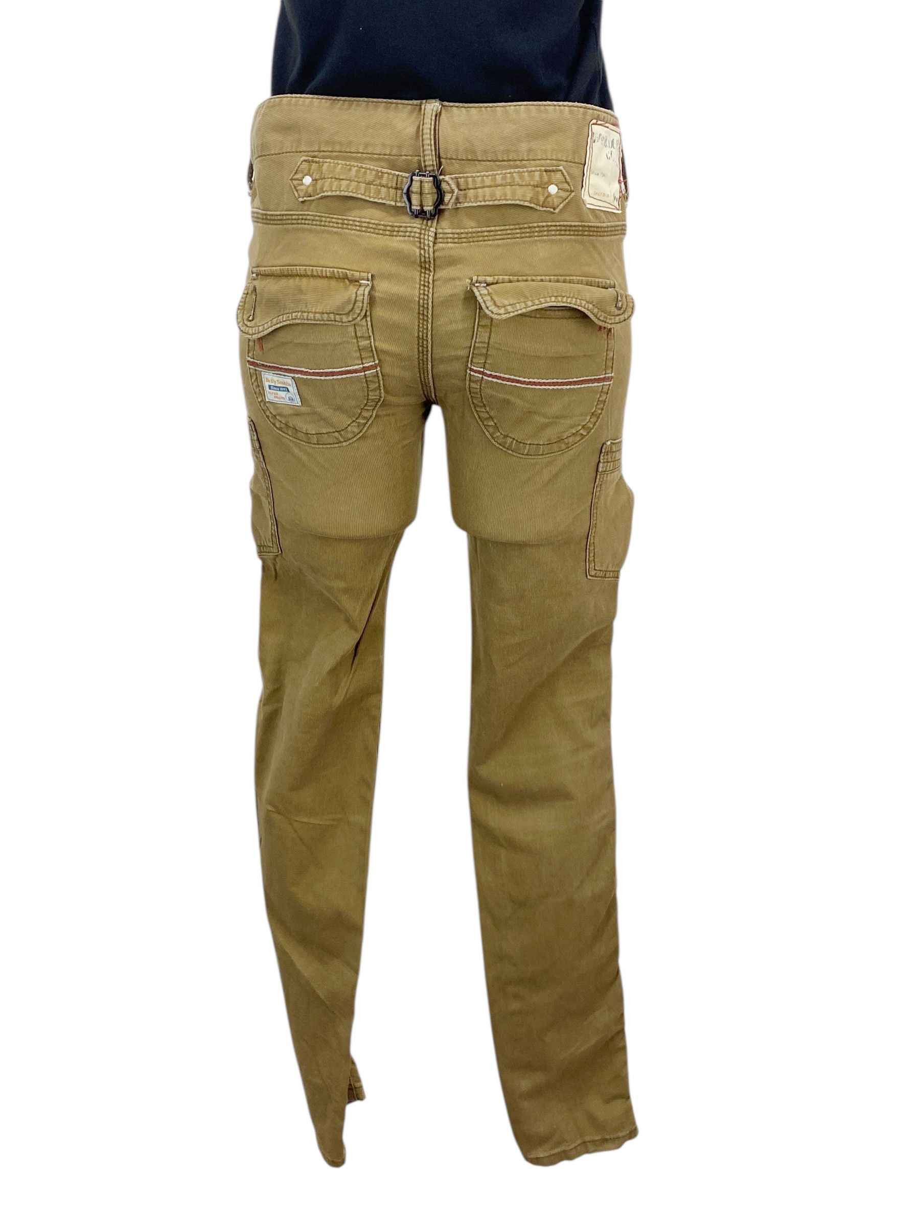 Japanese Brand Betty Smith Carpenter Workwear Hickory Dungarees Size 25" / US 0 / IT 36 - 12 Thumbnail