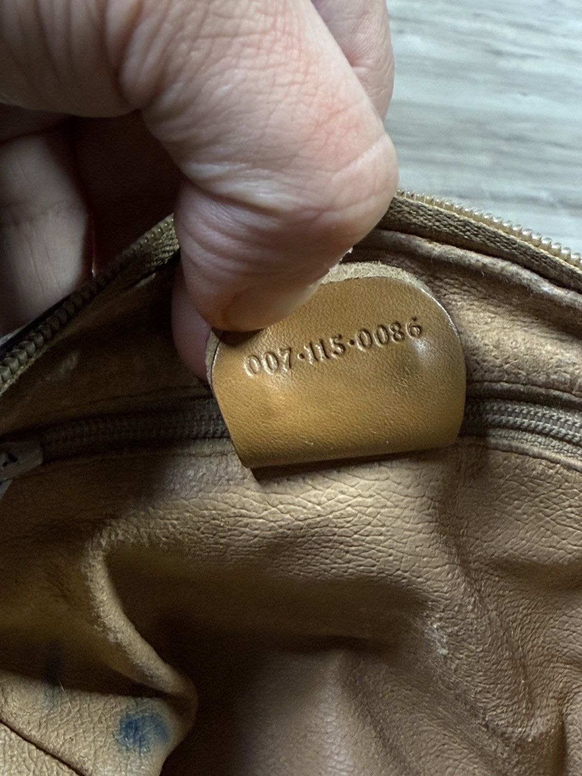 Gucci Gucci GG Monogram Crossbody Vtg Leather Sidebag Preowned Size ONE SIZE - 11 Thumbnail