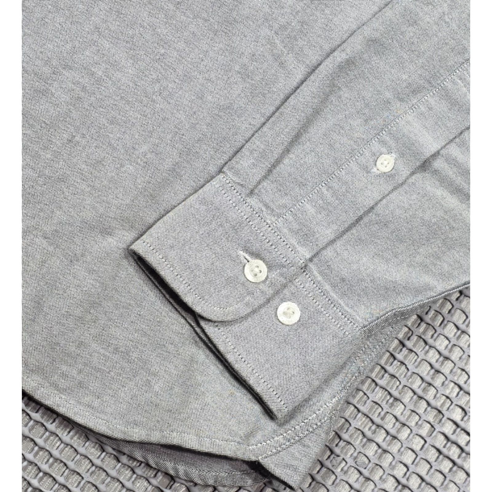 Brooks Brothers VINTAGE Brooks Brothers Men M Gray NC State Wolfpack Oxford Button Up Long Sleeve OCBD Size US M / EU 48-50 / 2 - 5 Thumbnail