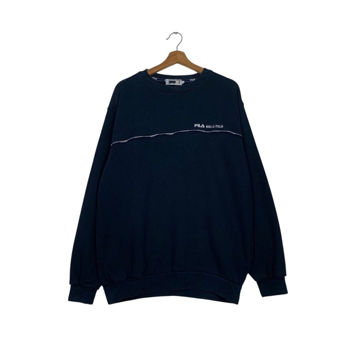 Fila Fila Biella Italia Crewneck Sweatshirt Size US XL / EU 56 / 4 - 1 Thumbnail