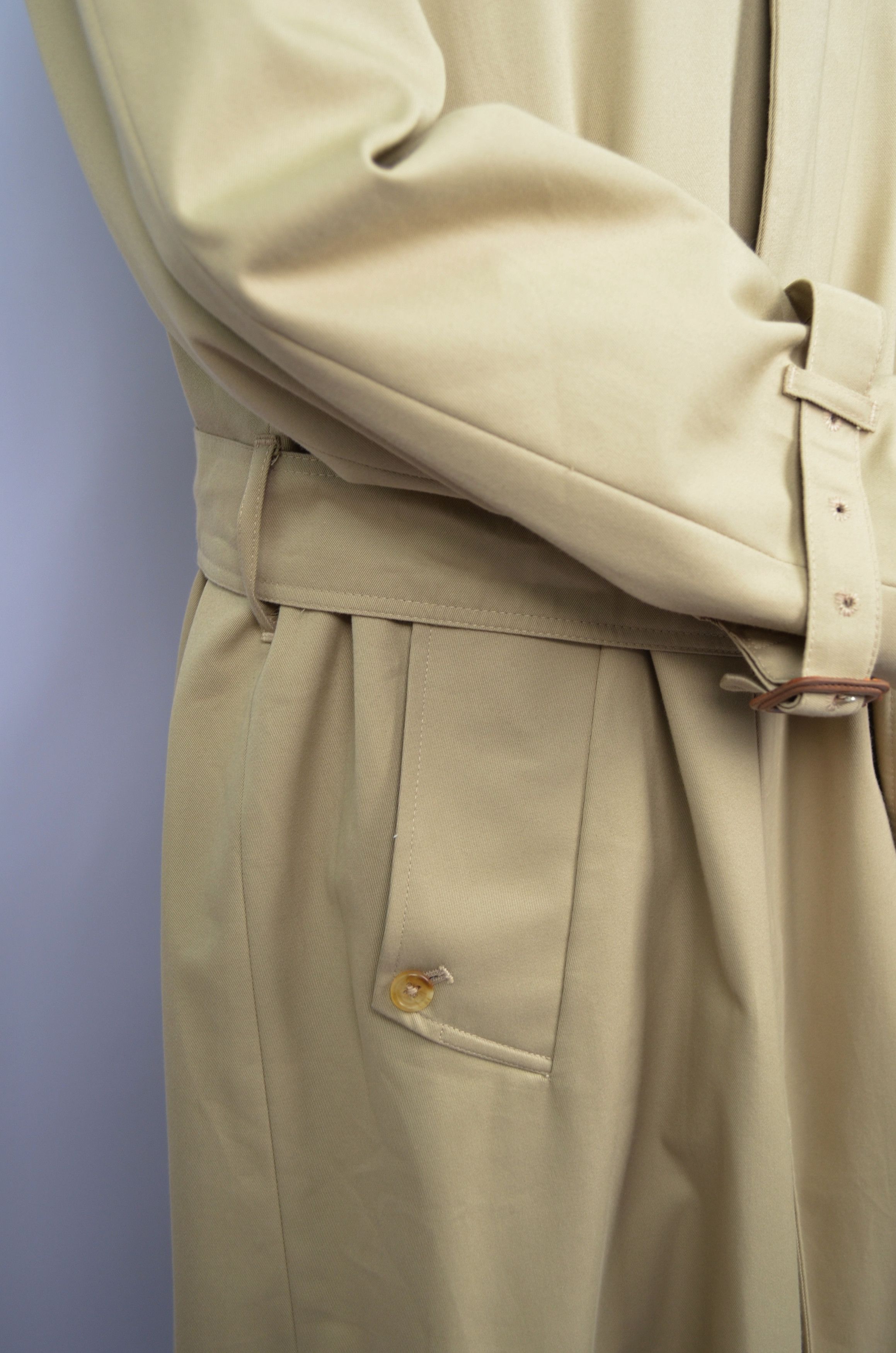 Aquascutum × Vintage Aquascutum London Trench Coat Aqua 5 Vintage Sz 38 S/M Size US M / EU 48-50 / 2 - 20 Thumbnail