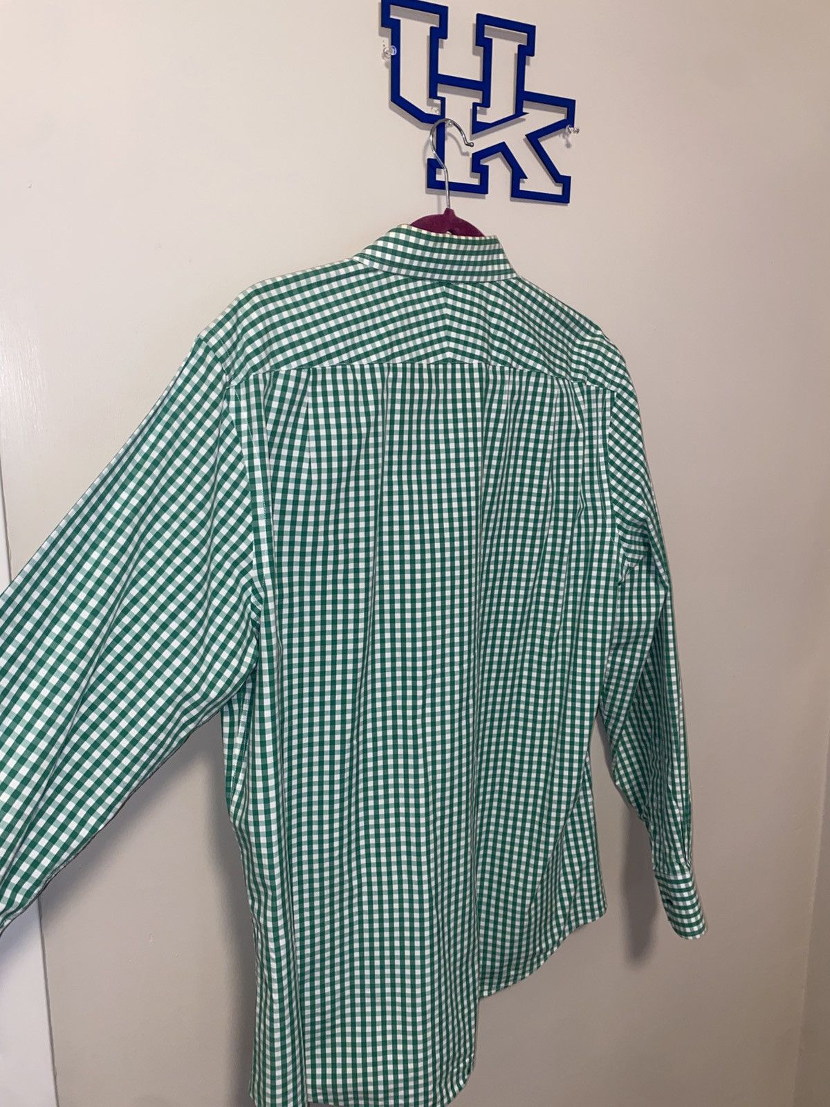 Charles Tyrwhitt Charles Tyrwhitt Green Button Up Dress Shirt Size US L / EU 52-54 / 3 - 7 Thumbnail