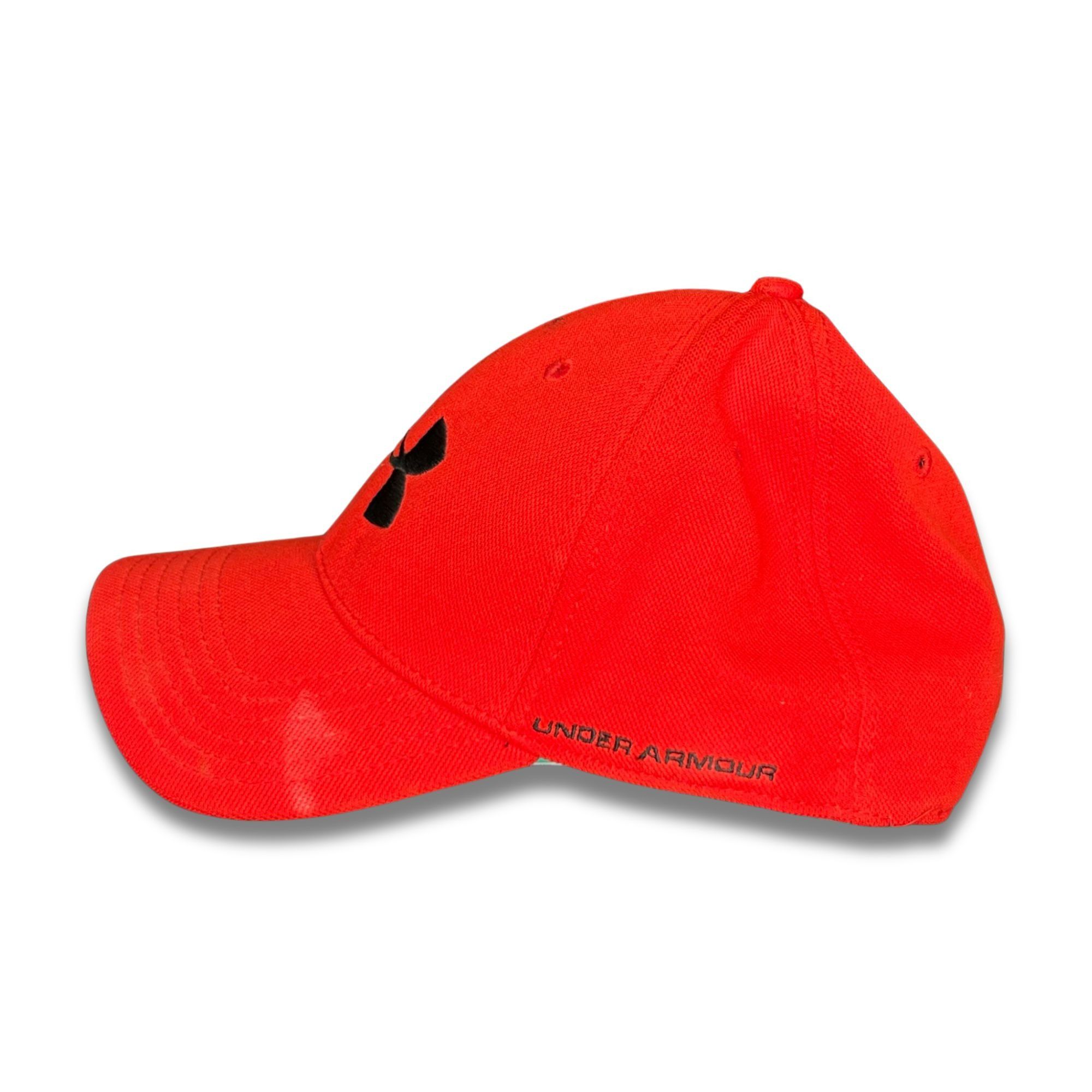 Under Armour Under Armour Blitzing 3.0 Red Cap W/ Black Logo Mens Adjusta Size ONE SIZE - 3 Thumbnail