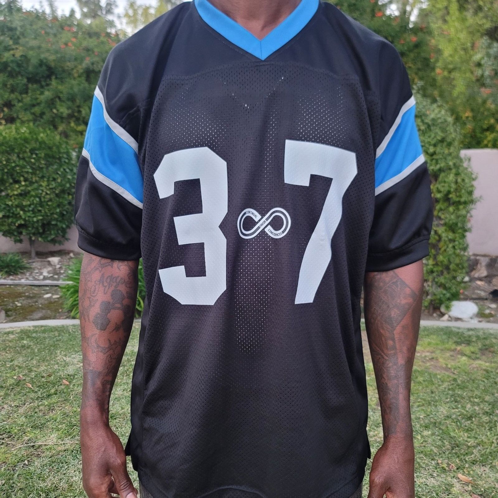 The Unbranded Brand Continual Coincidences Brand Upcycled Vtg Jersey WISDOM Size US M / EU 48-50 / 2 - 3 Thumbnail