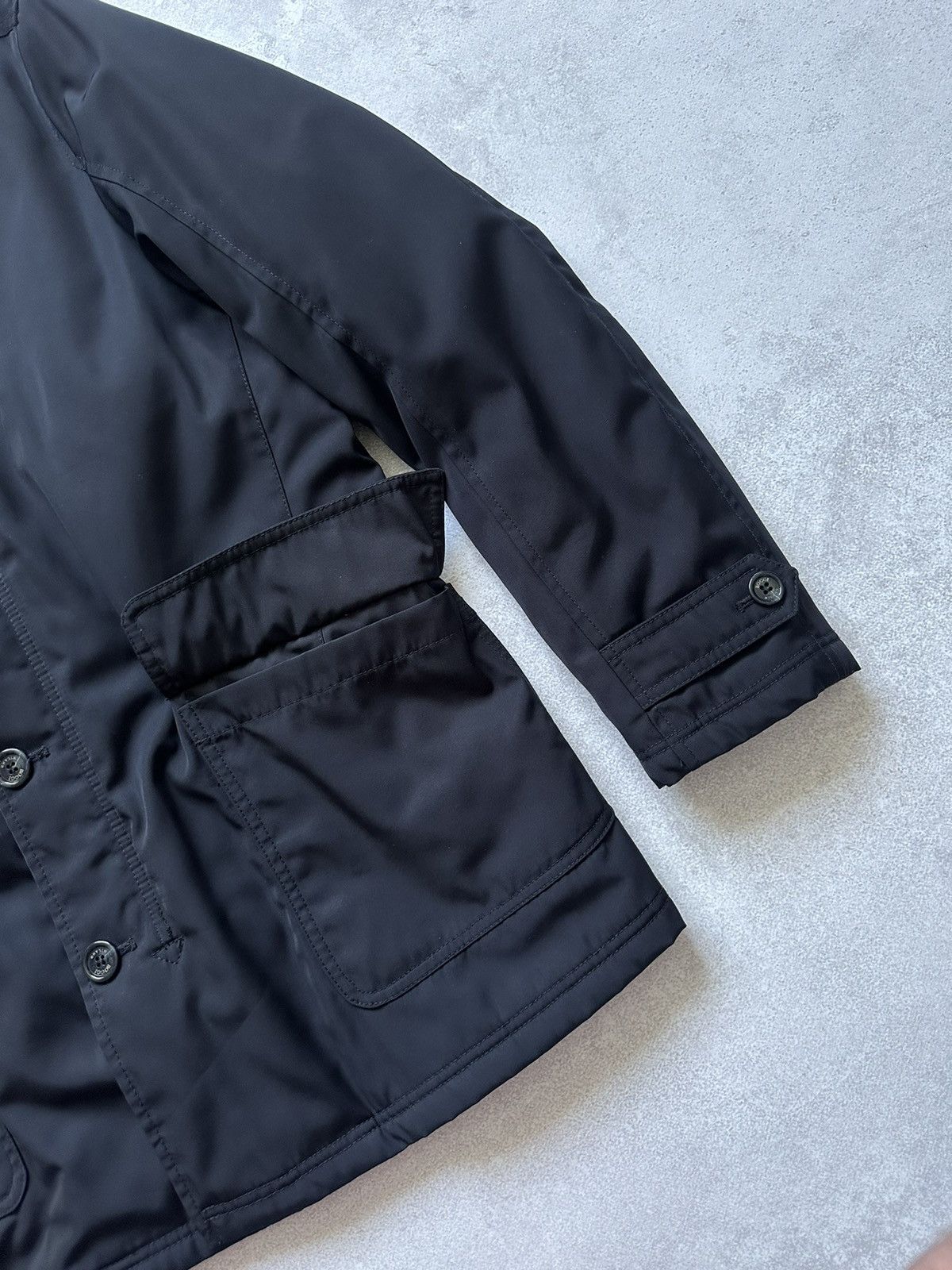 Boggi × Designer Boggi Milano Blue Button Down Coat Jacket Size 48 Size US M / EU 48-50 / 2 - 6 Thumbnail